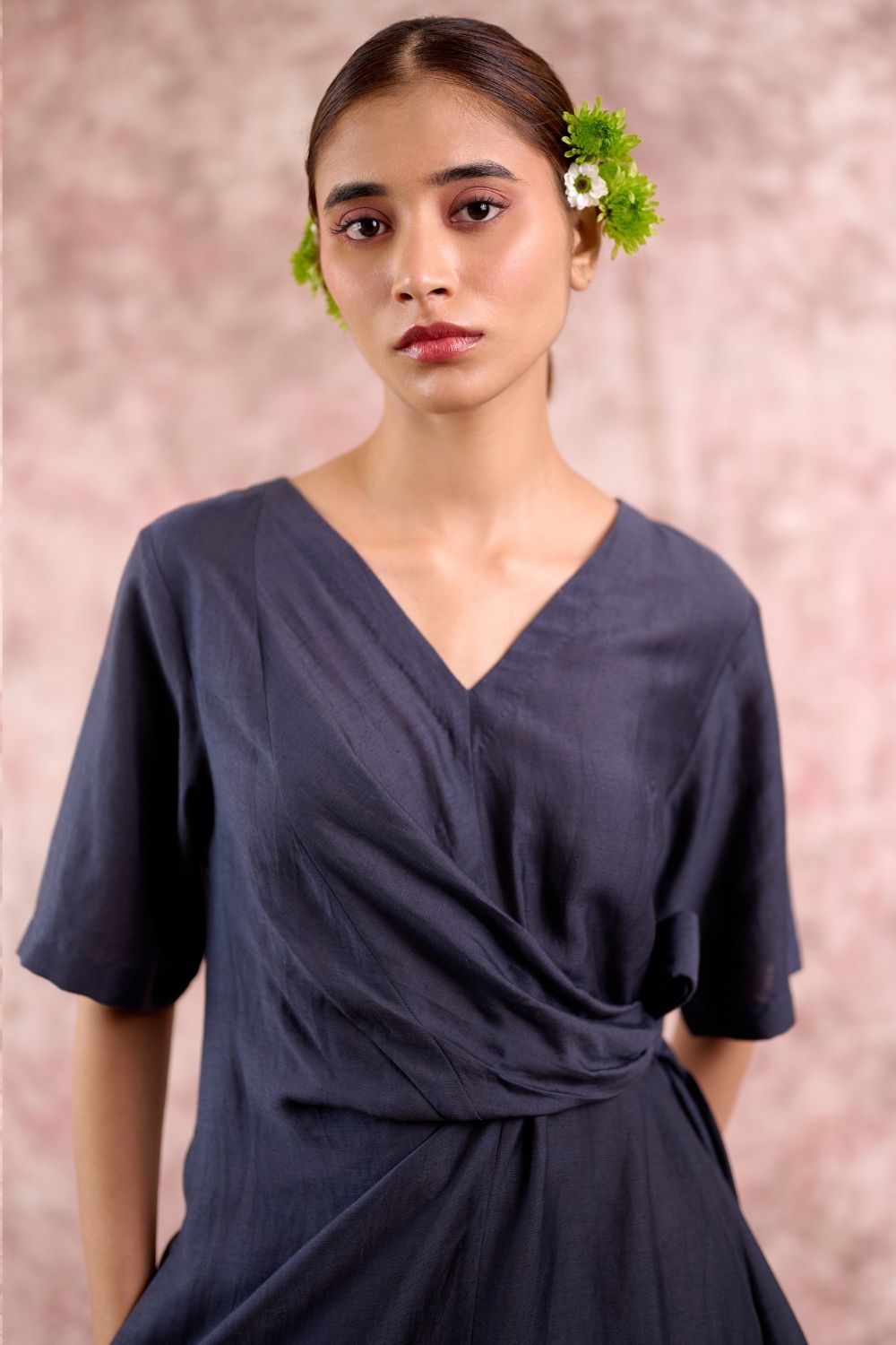 EDEN NAVY DRESS