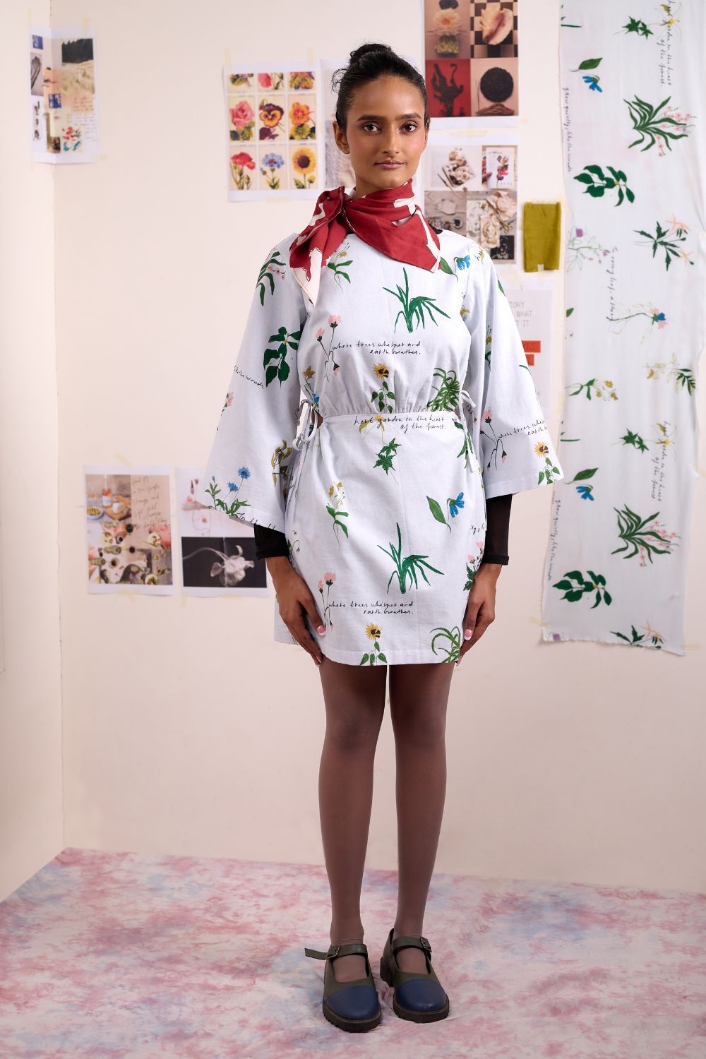 AURIELLE PRINTED DRES
