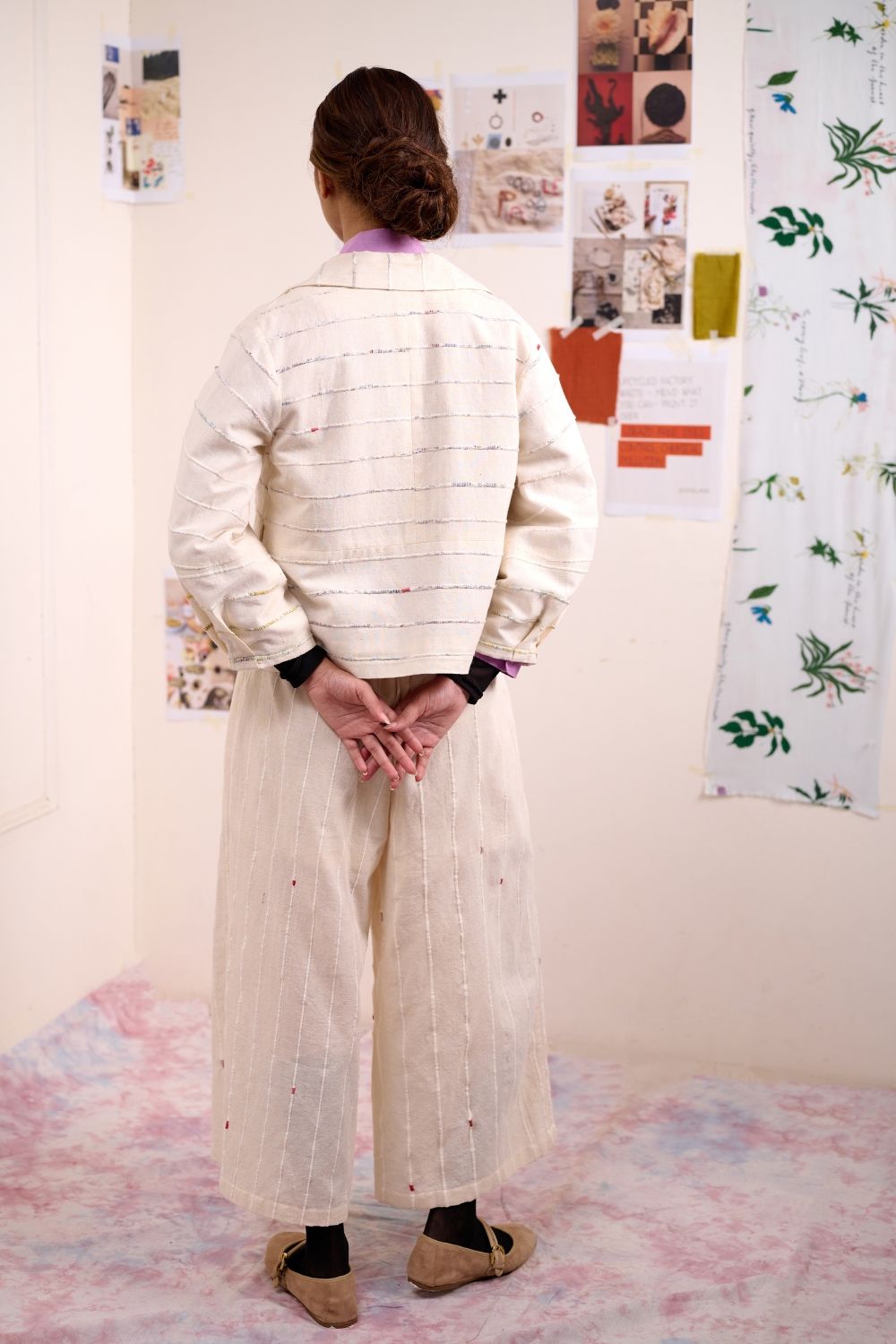 AURORA OFF-WHITE PANTS