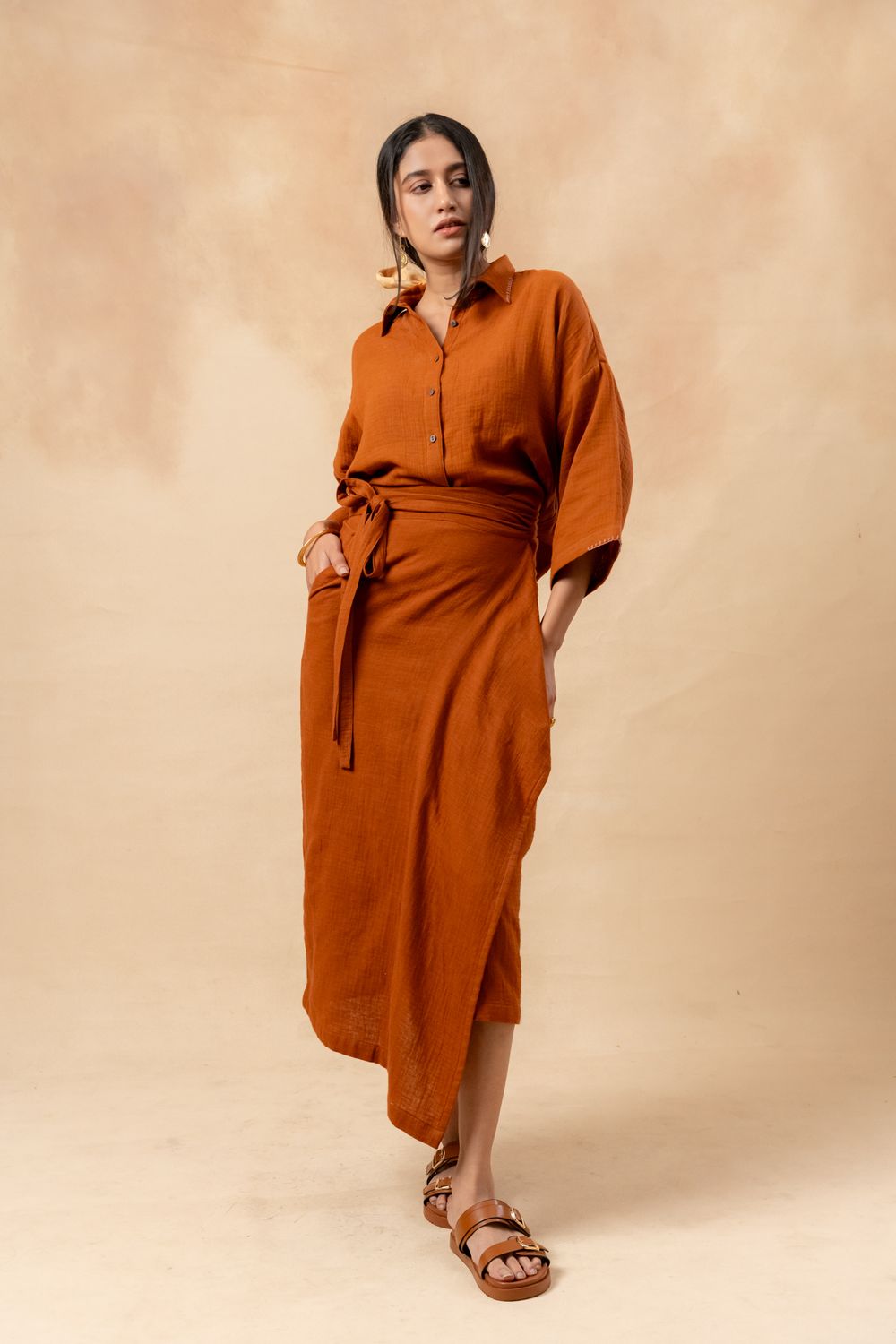 SHIRIN ORGANIC COTTON SKIRT