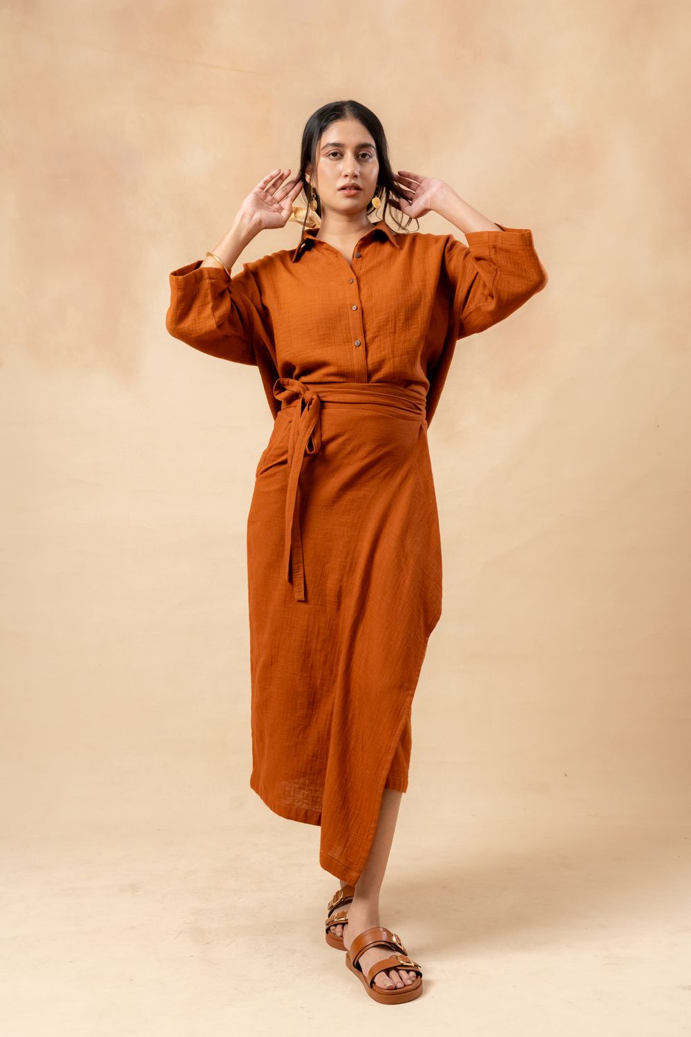 SHIRIN ORGANIC COTTON SKIRT