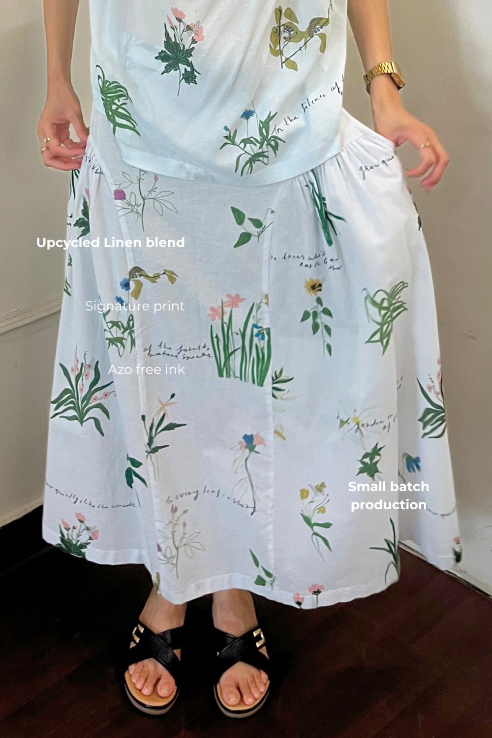 VELORA PRINTED SKIRT