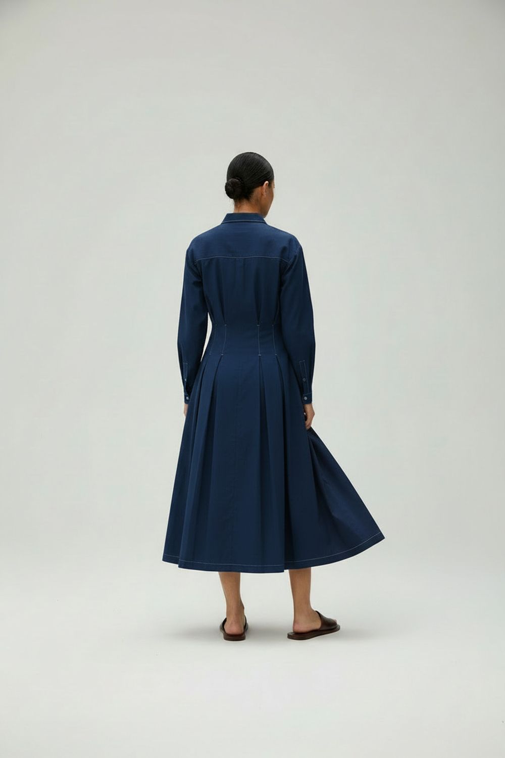 CECILE MIDNIGHT BLUE DRESS