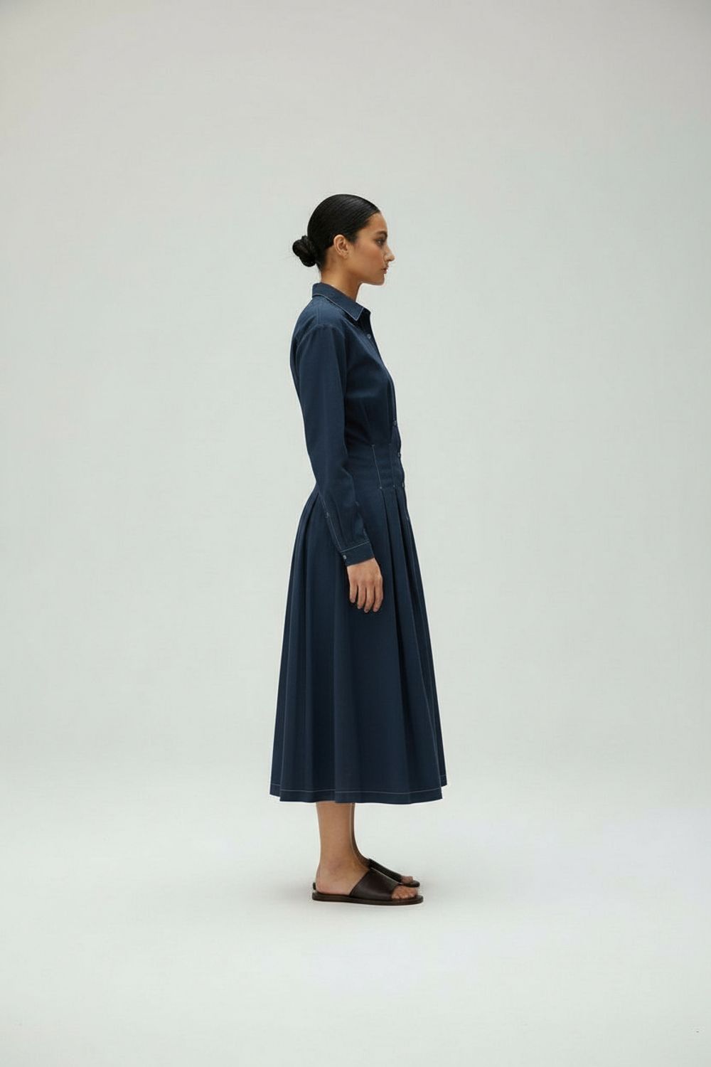 CECILE MIDNIGHT BLUE DRESS