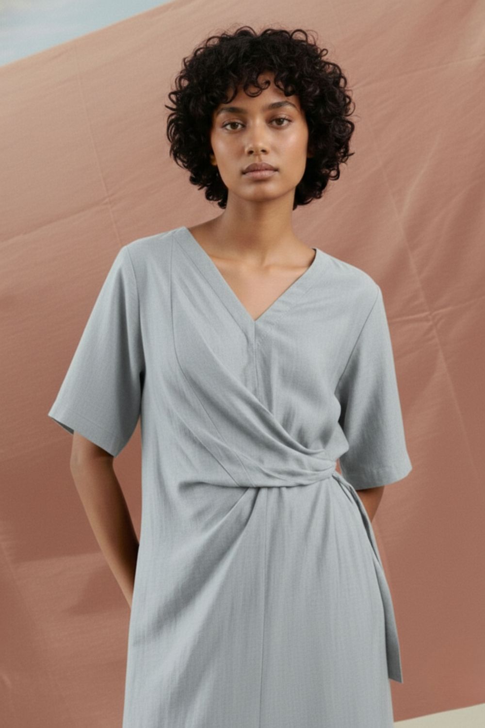 EDEN PALE BLUE DRESS