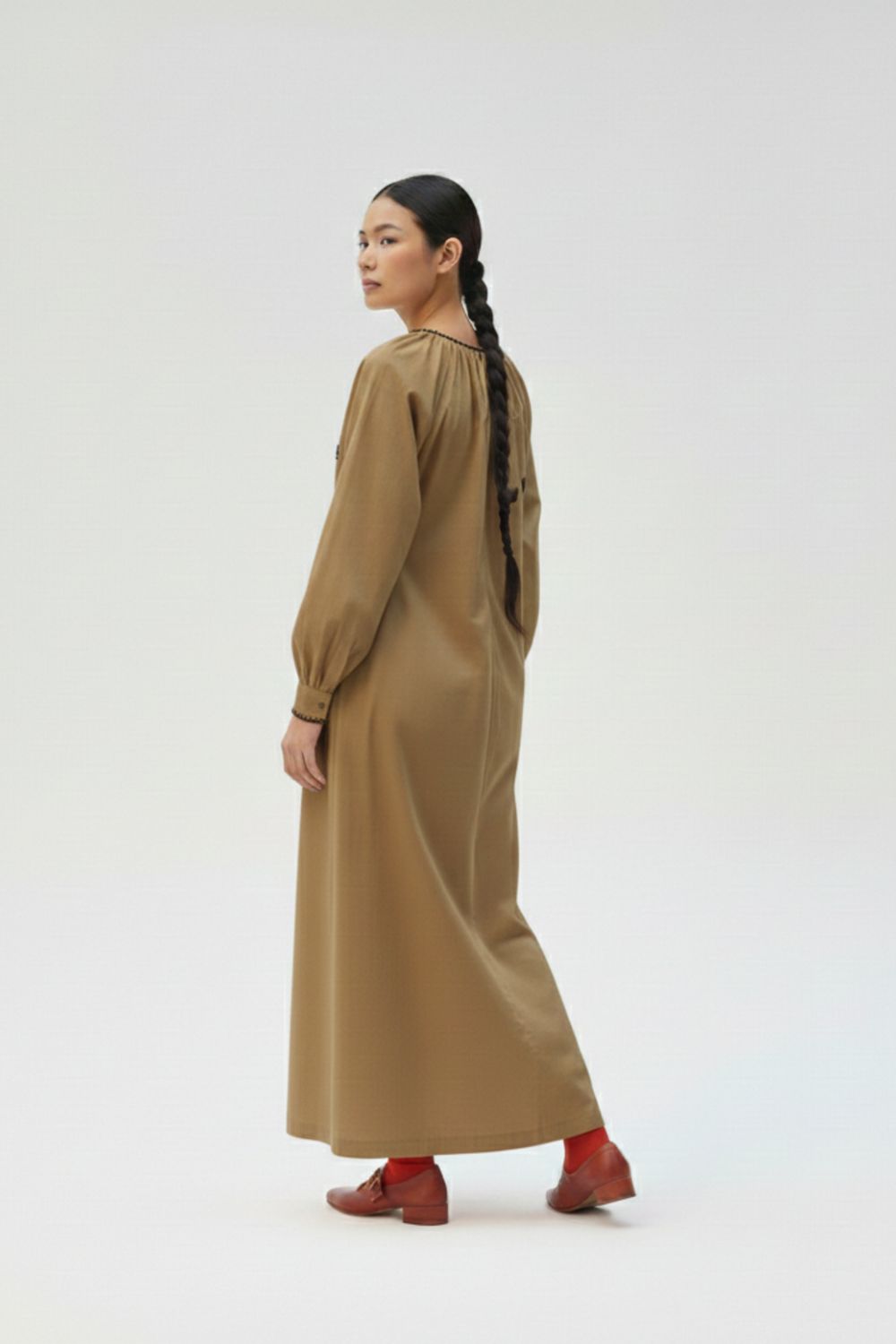 ASTRID BEIGE DRESS