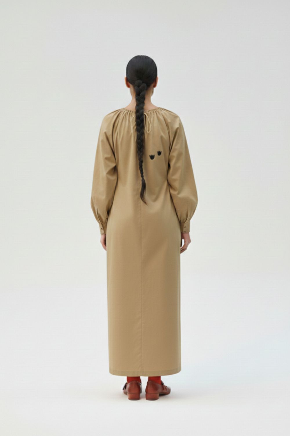 ASTRID BEIGE DRESS
