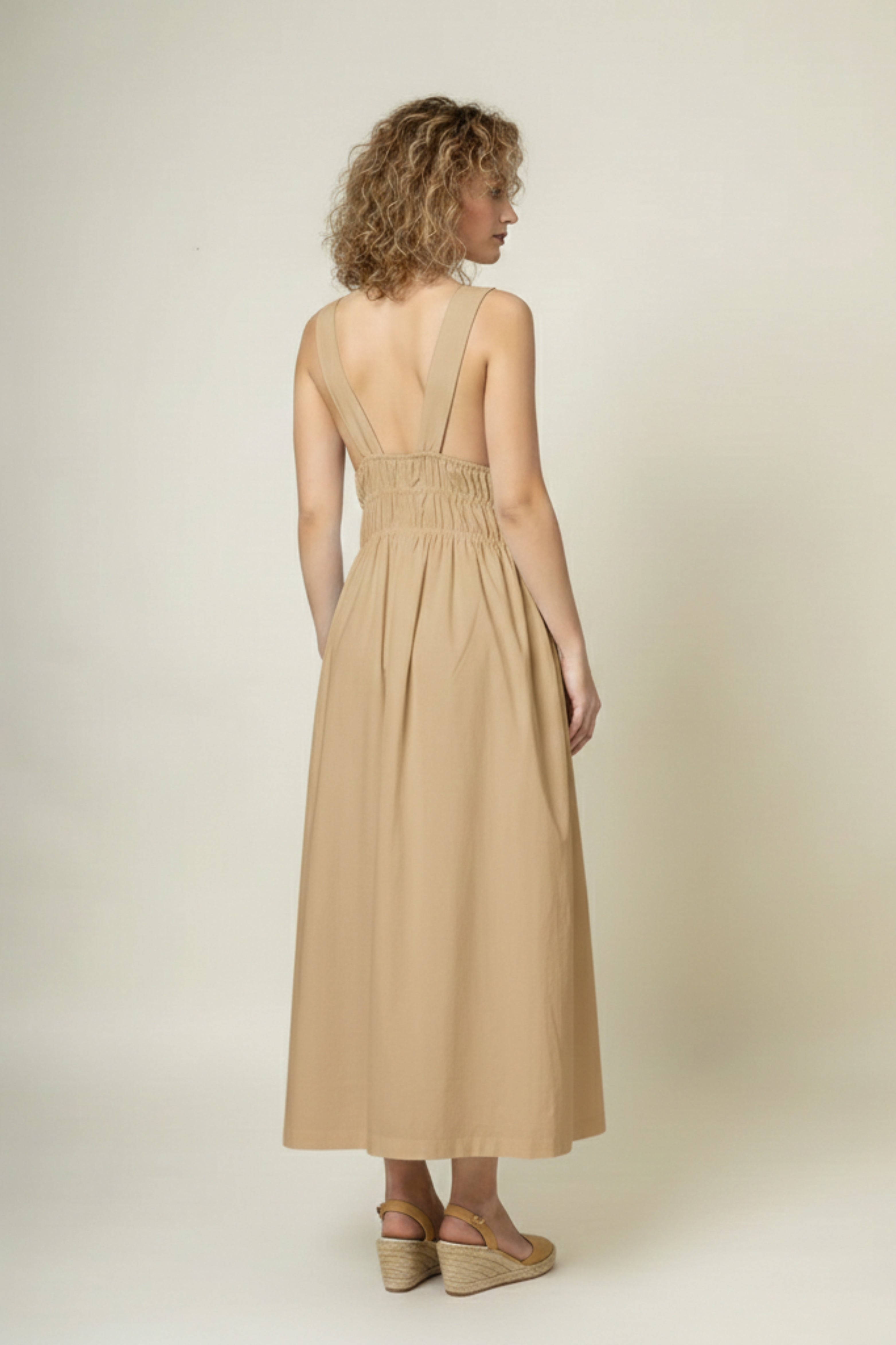 AUGUST BEIGE DRESS