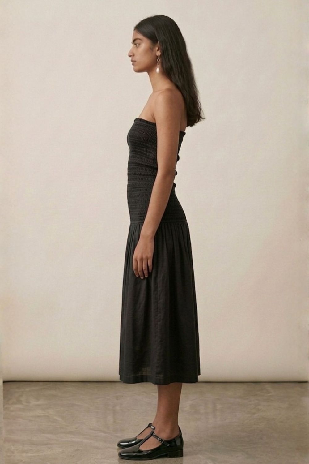 CHERRY BLACK DRESS