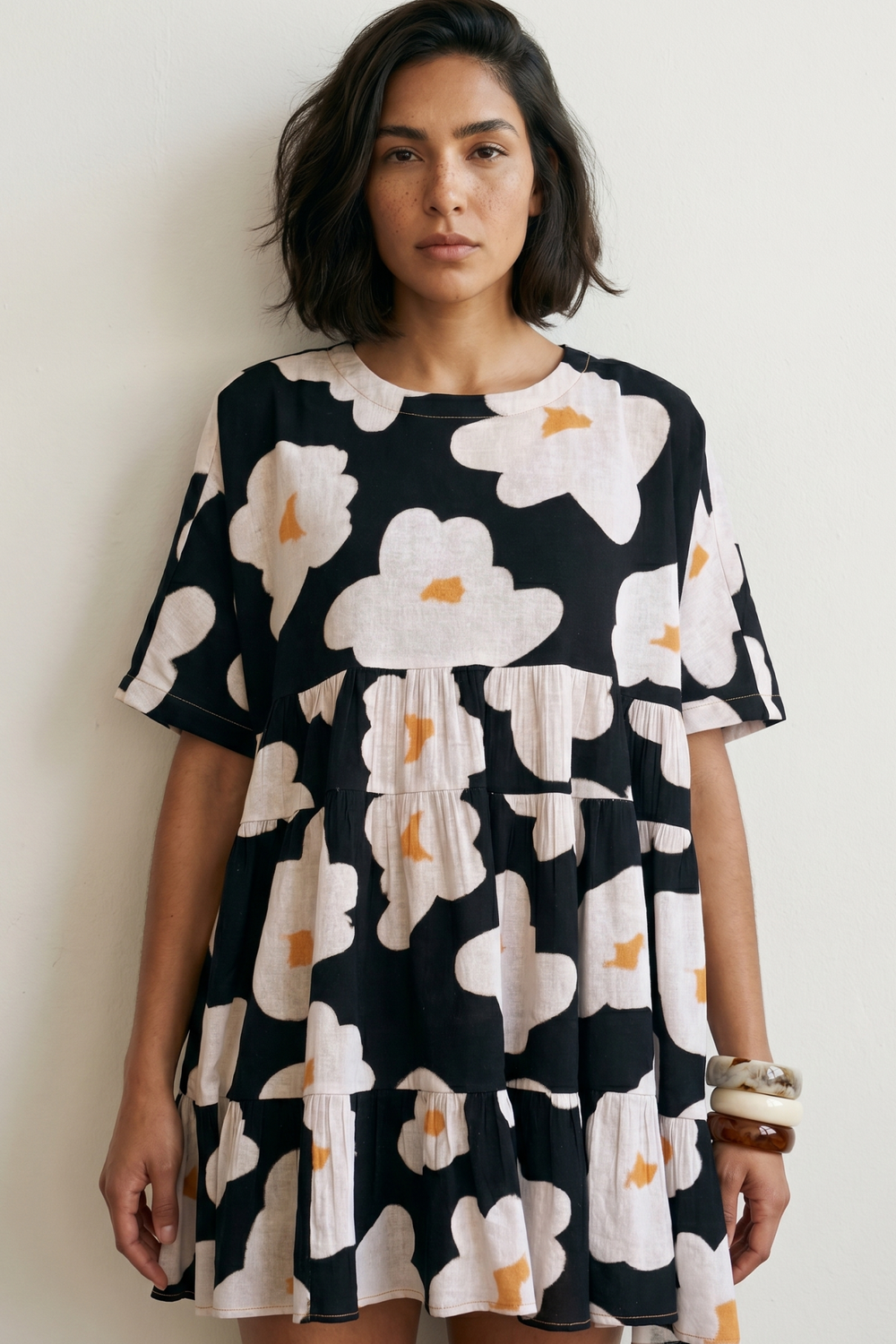 ARLENE FLORA PRINTED DRESS