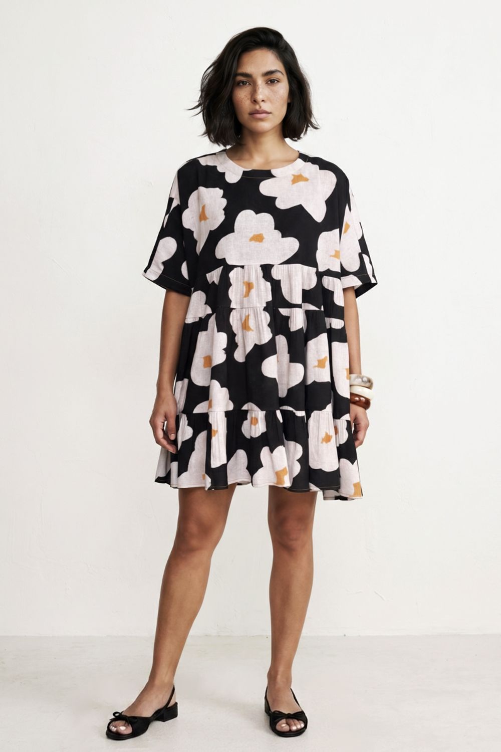 ARLENE FLORA PRINTED DRESS