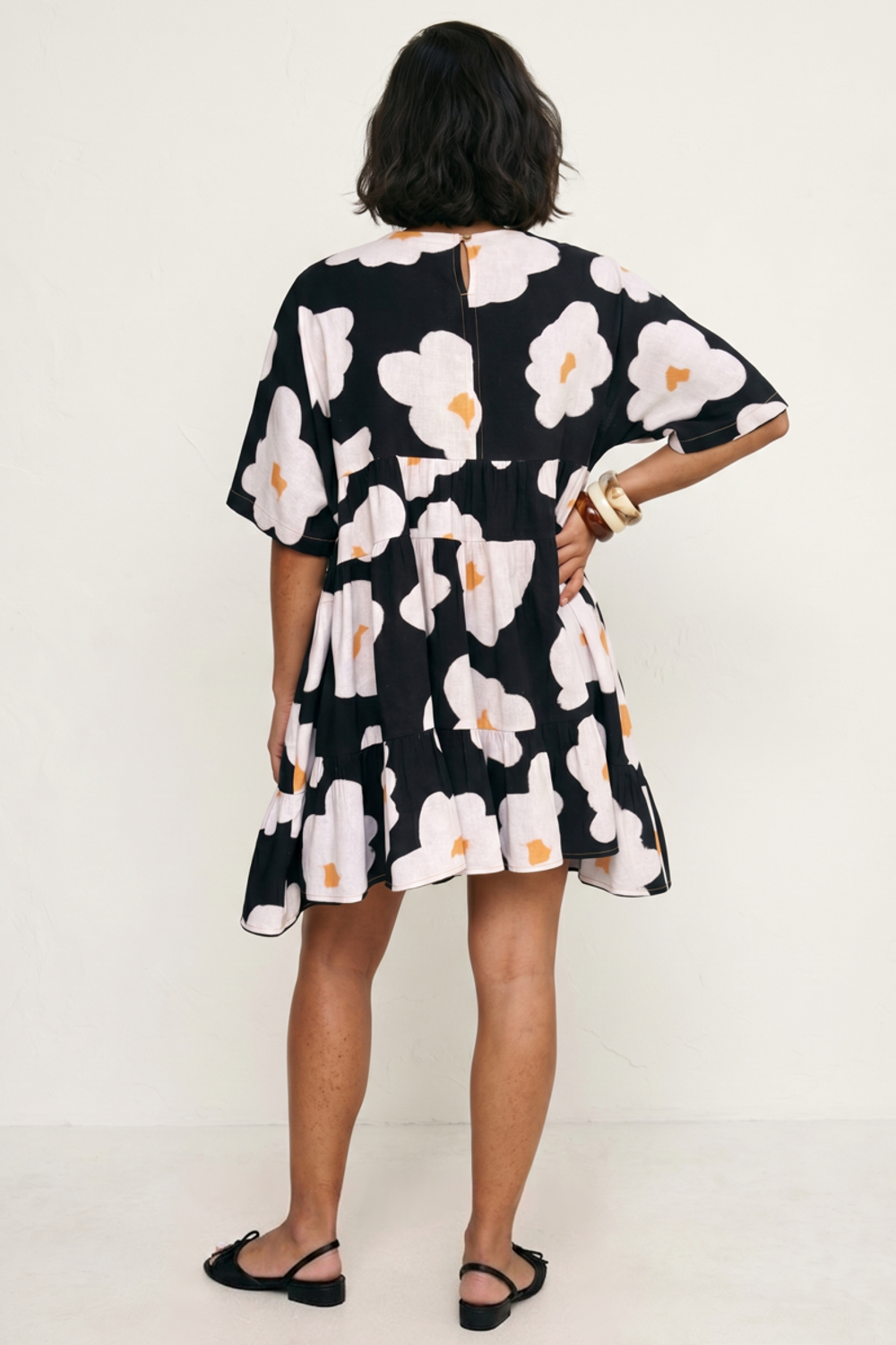 ARLENE FLORA PRINTED DRESS