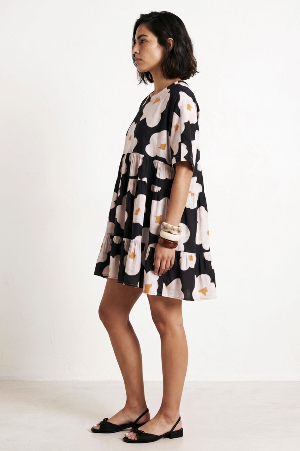 ARLENE FLORA PRINTED DRESS