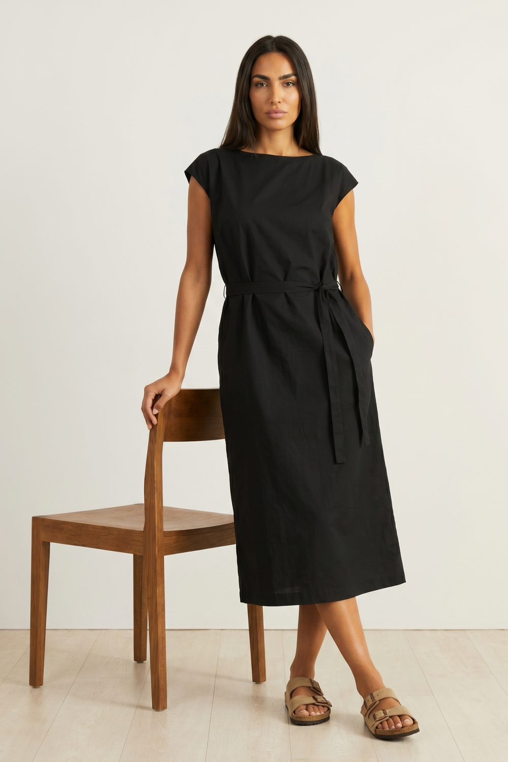 ERNA NOIR DRESS