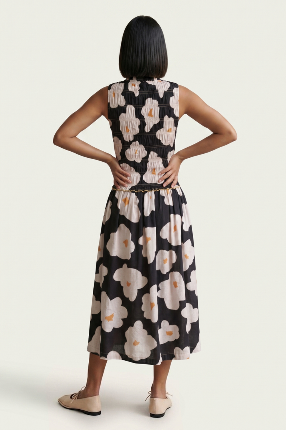 MIDSUMMER FLORA PRINTED DRESS