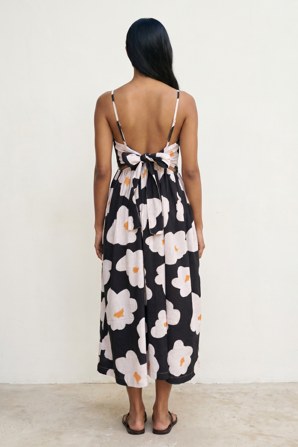 MARY FLORA PRINTED DRESS