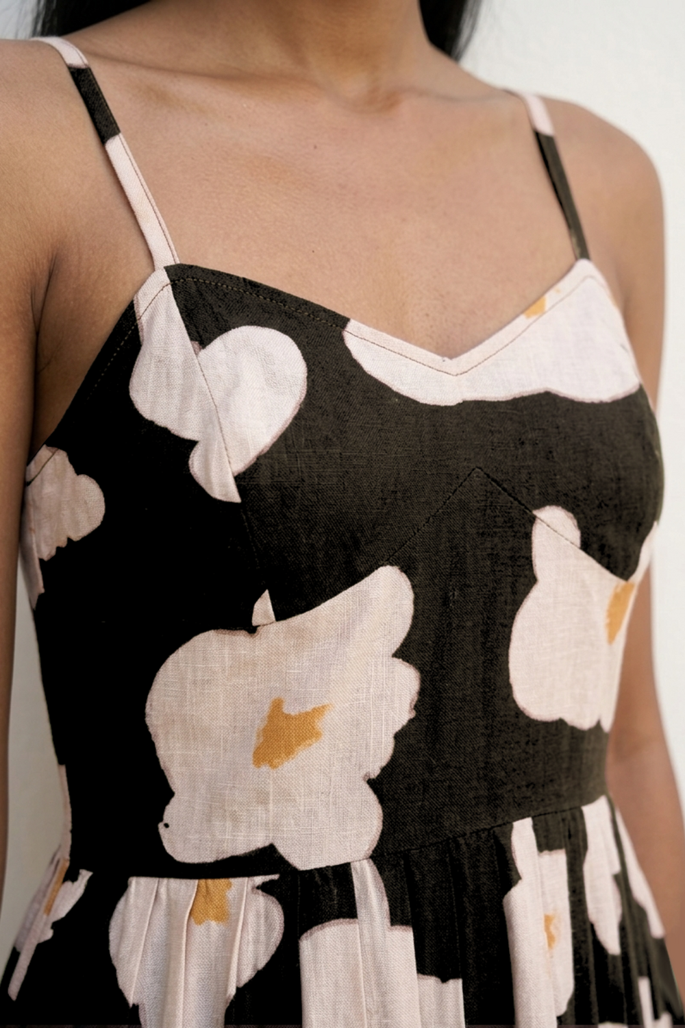 MARY FLORA PRINTED DRESS