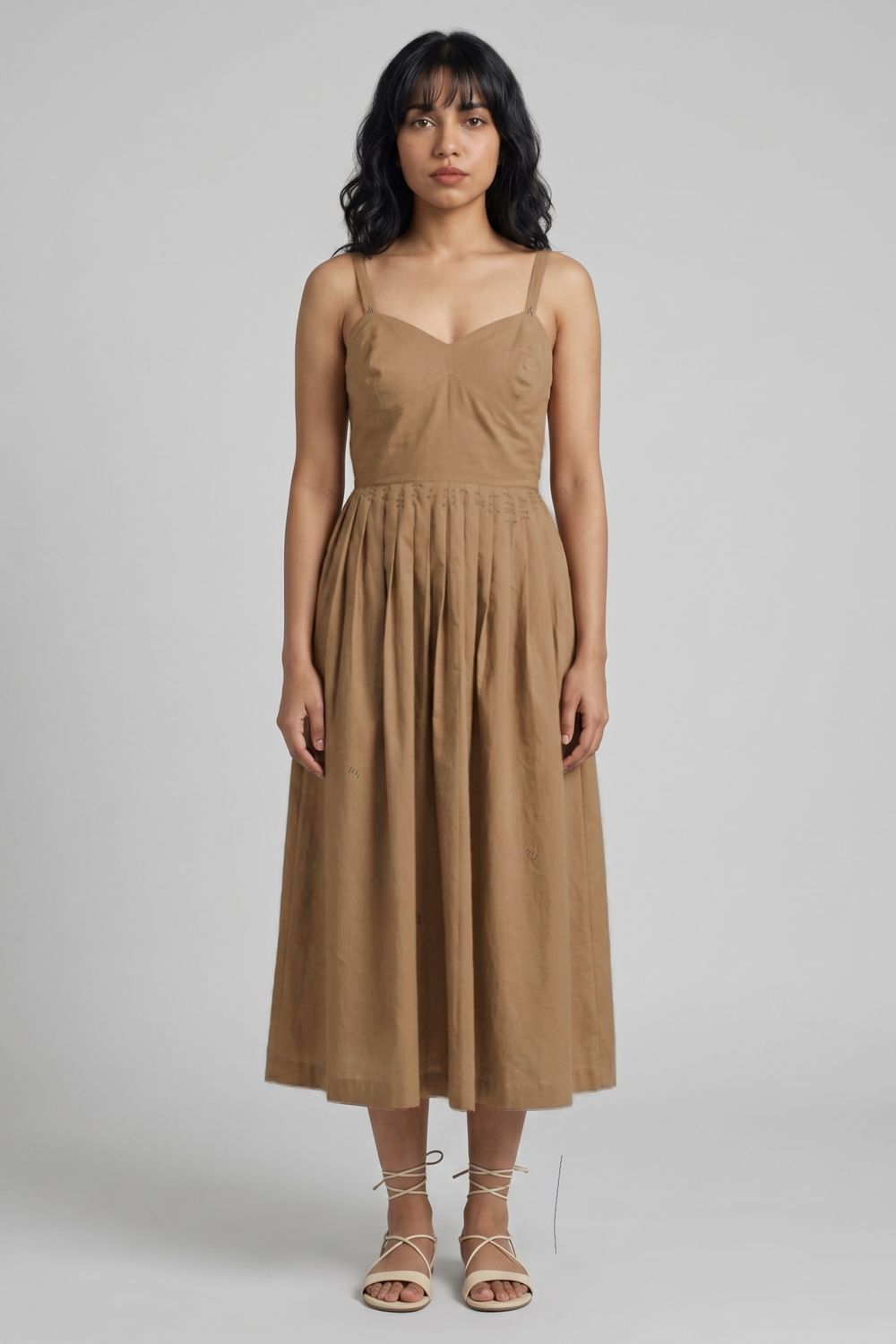 MARY BEIGE DRESS