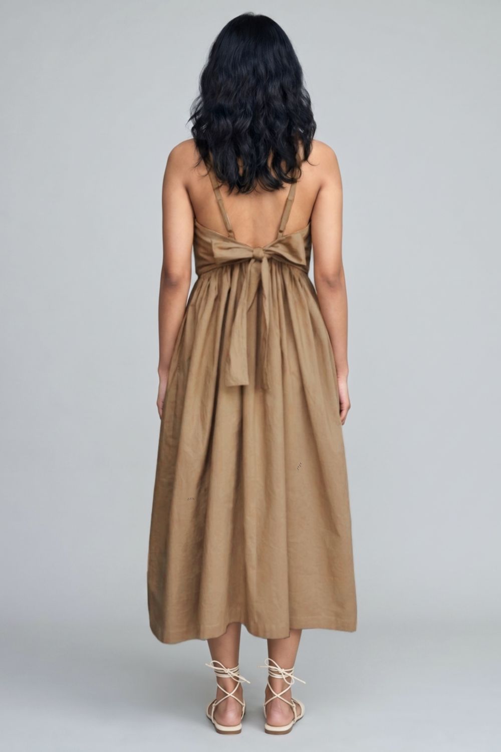MARY BEIGE DRESS
