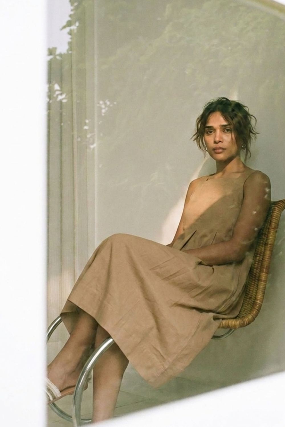 NATALIE BEIGE DRESS
