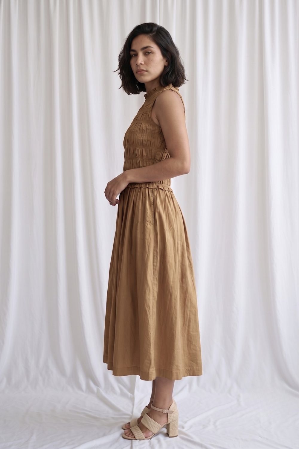 MIDSUMMER SAND BEIGE  DRESS