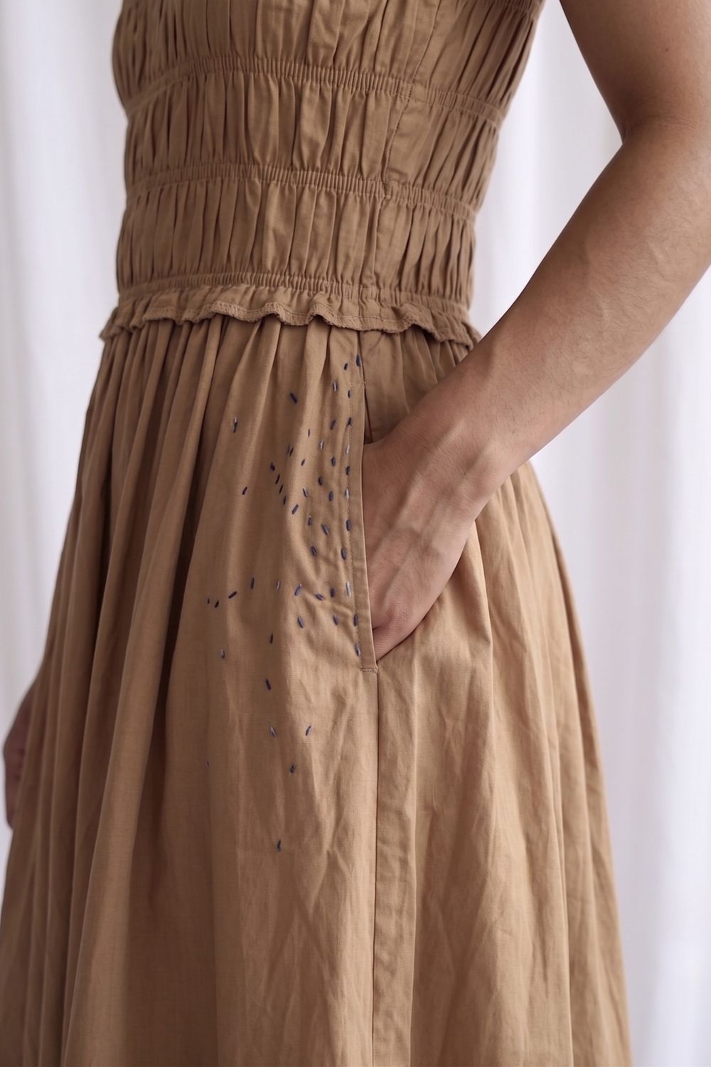 MIDSUMMER SAND BEIGE  DRESS
