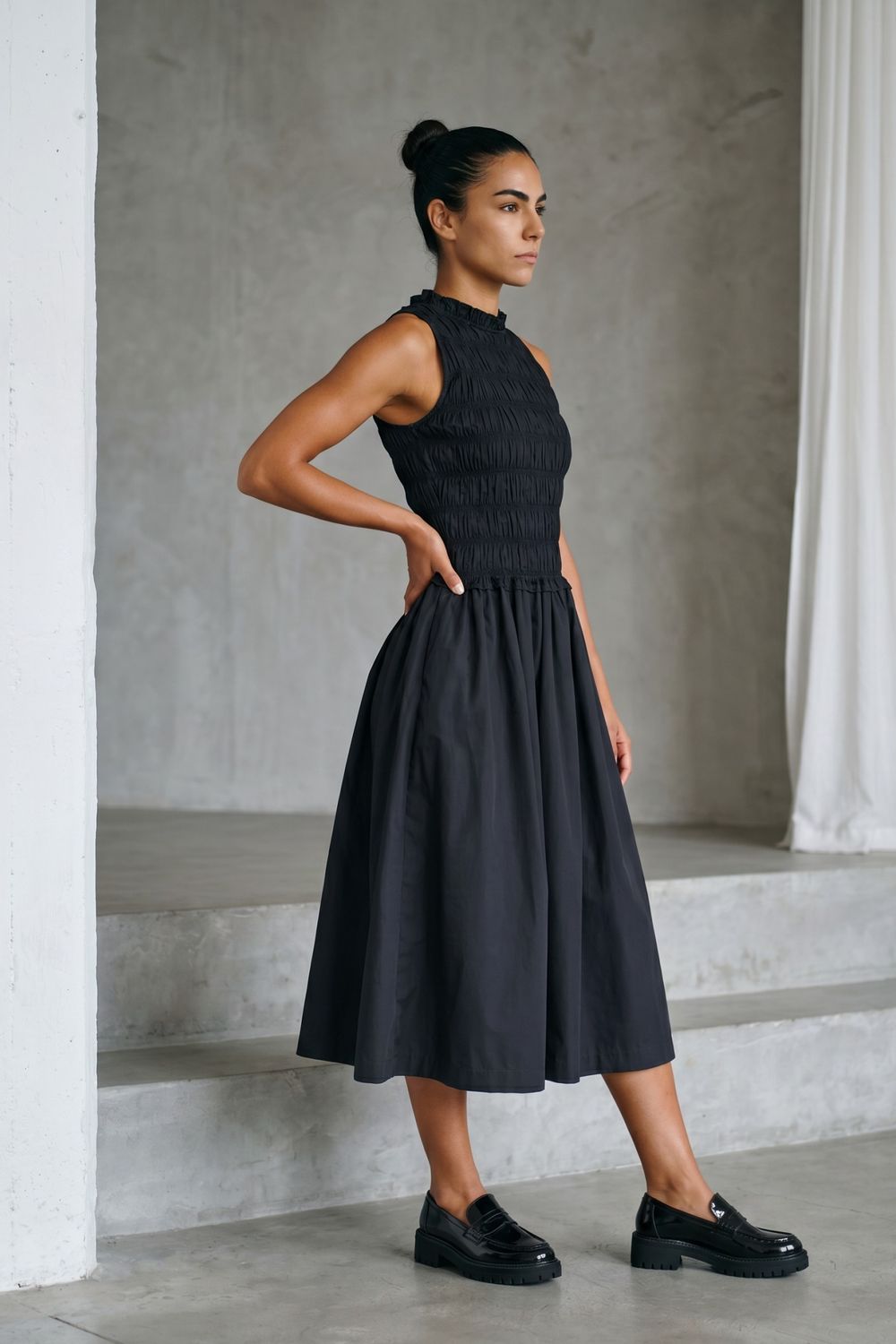 MIDSUMMER BLACK DRESS