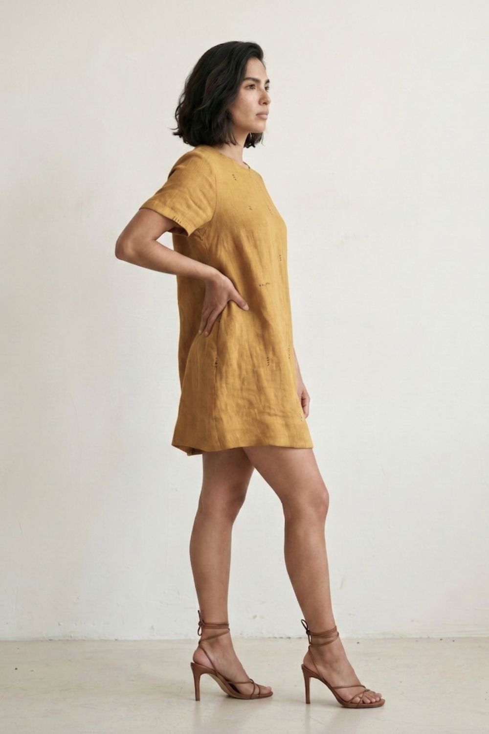 SORA BEIGE DRESS