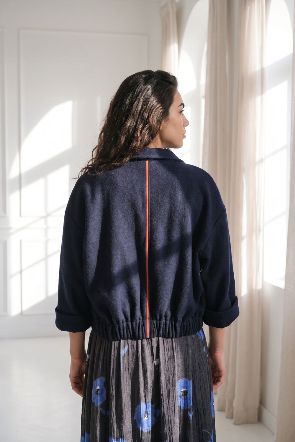 MARGO NAVY BLUE JACKET