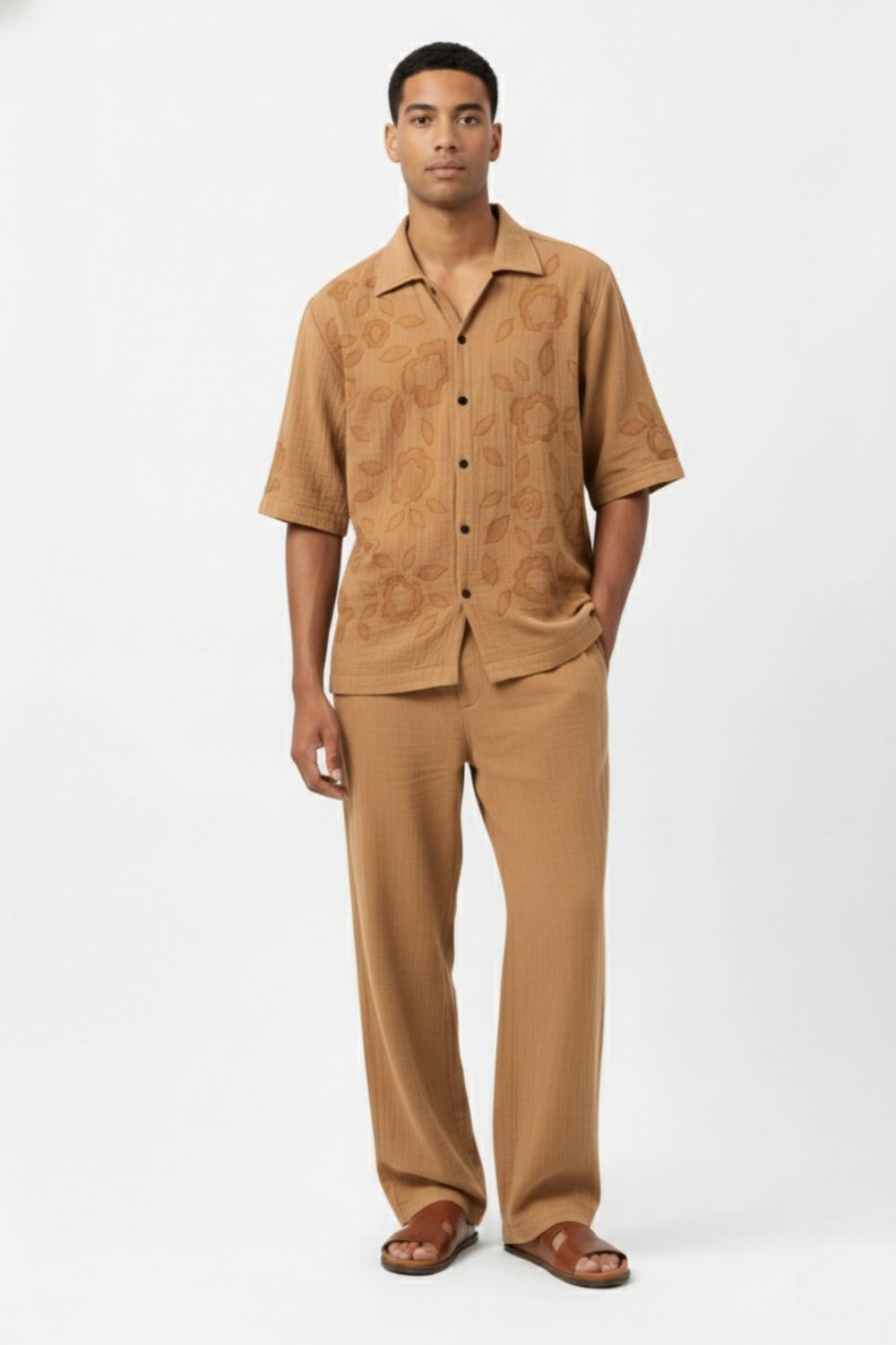 FLORIQUE BEIGE SHIRT