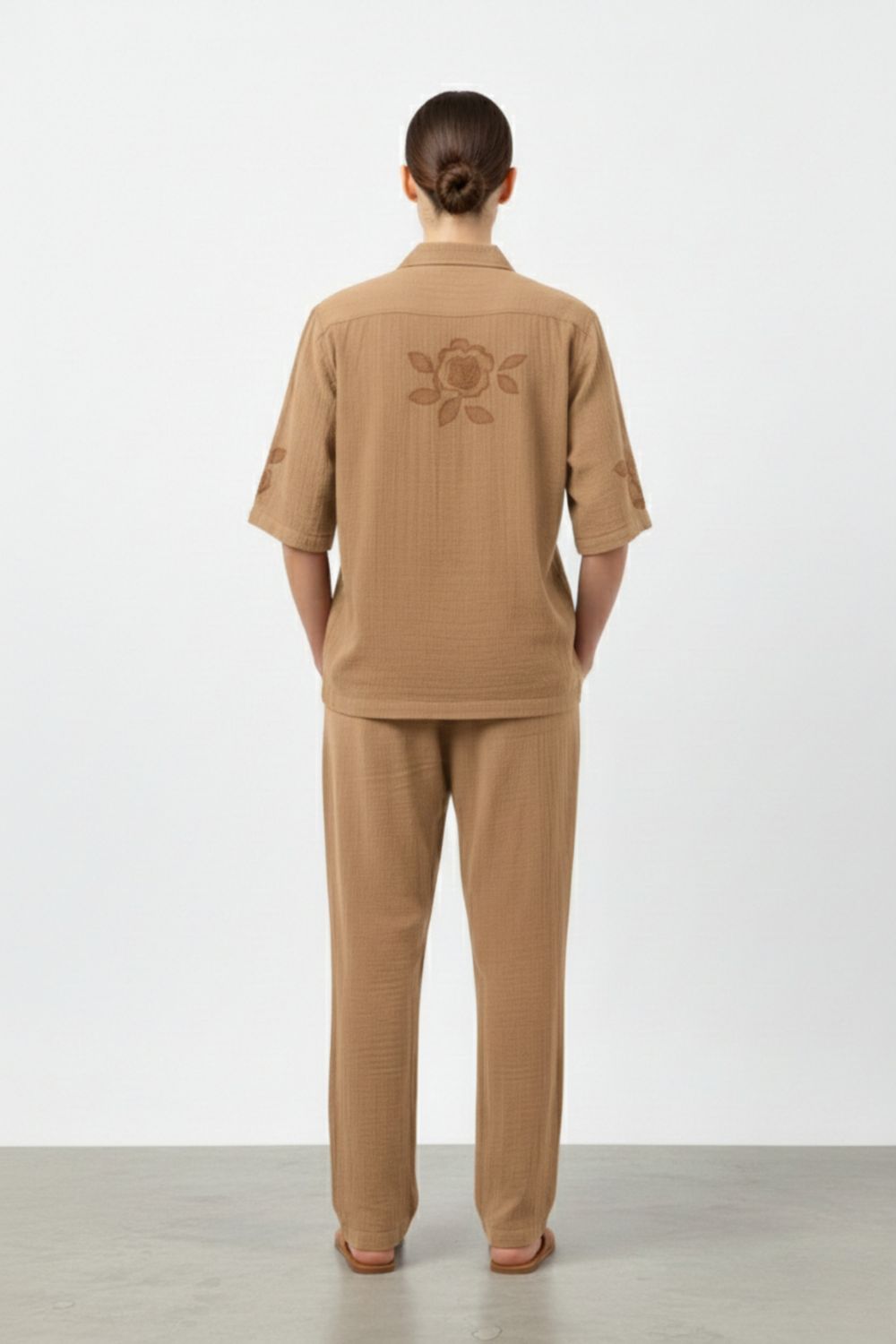 FLORIQUE BEIGE SHIRT