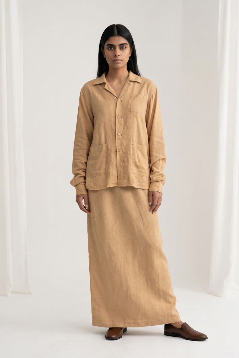 RENELLE BEIGE SHIRT