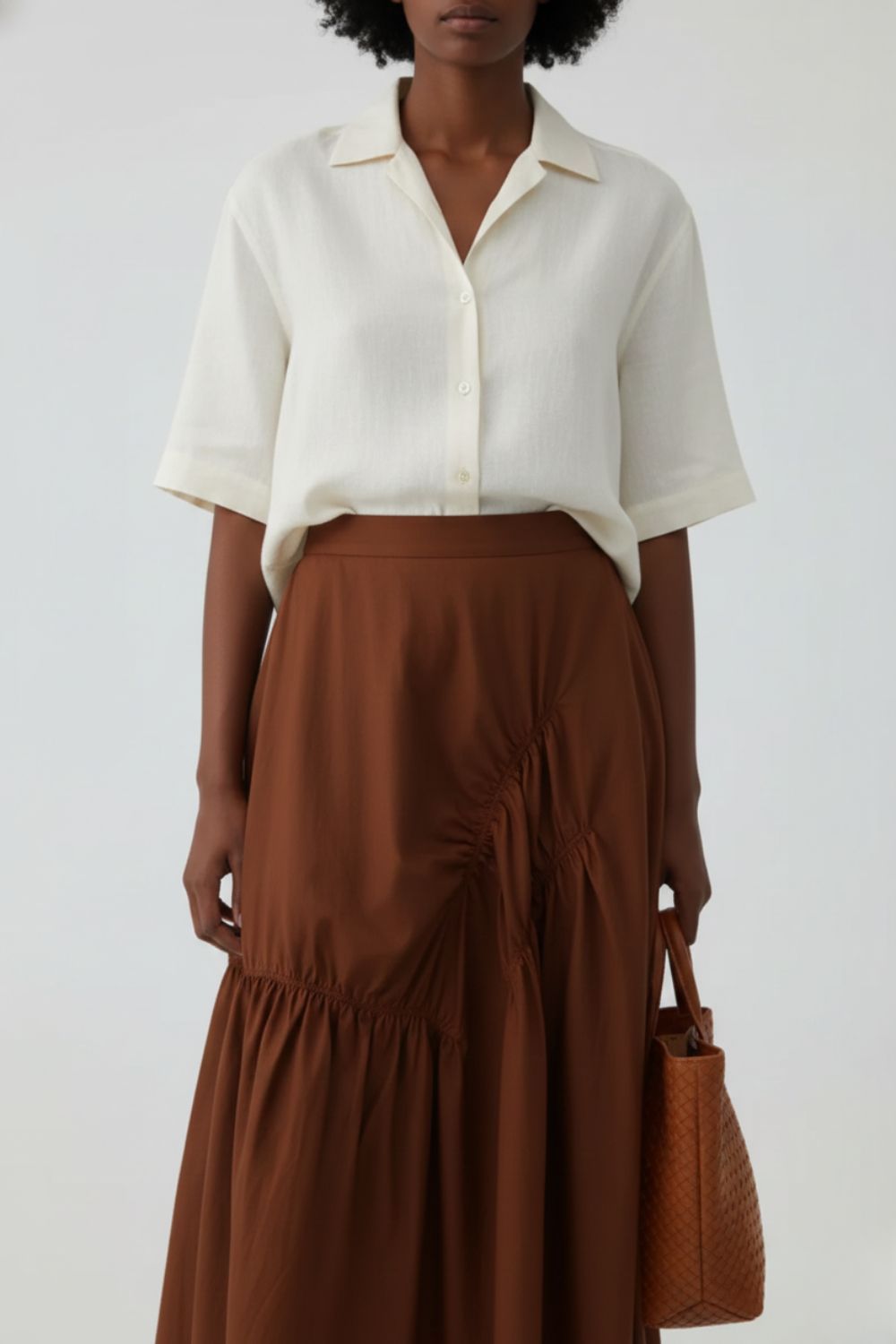 LIZZY RUST SKIRT