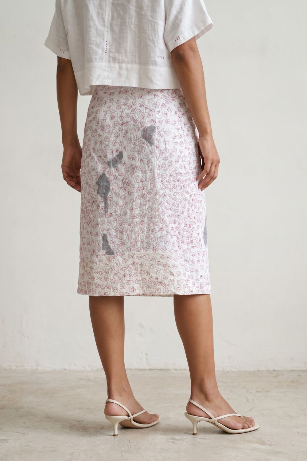 AMI EMBROIDEREDDRESS