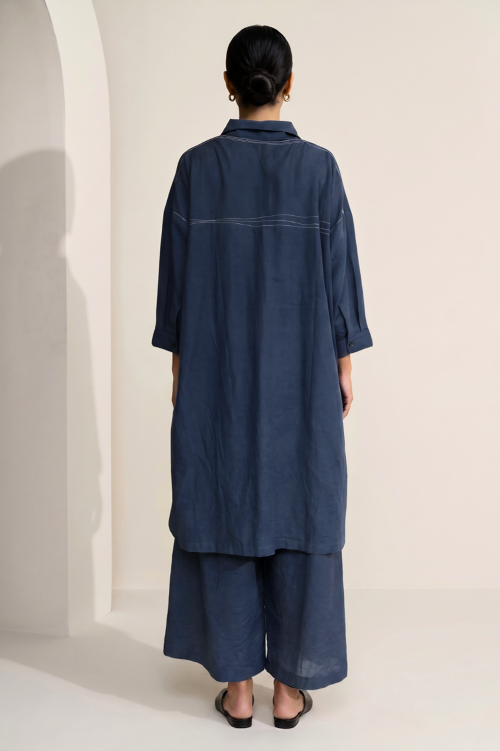 BLAKE MUTED INDIGO SET