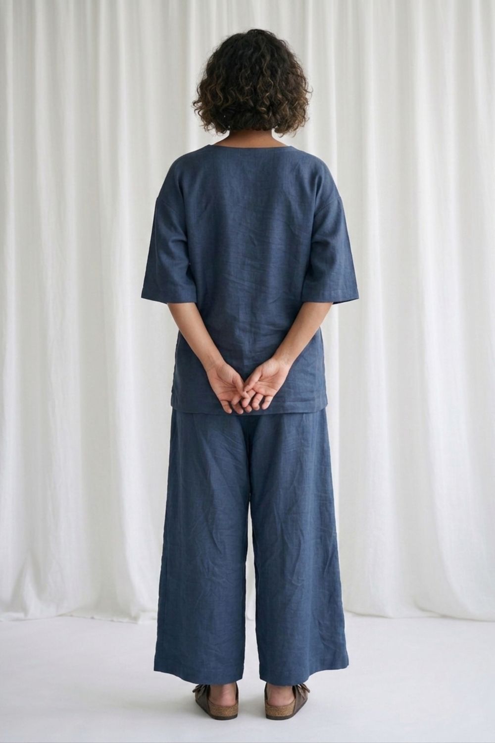 SAVANNA MUTED INDIGO  SET