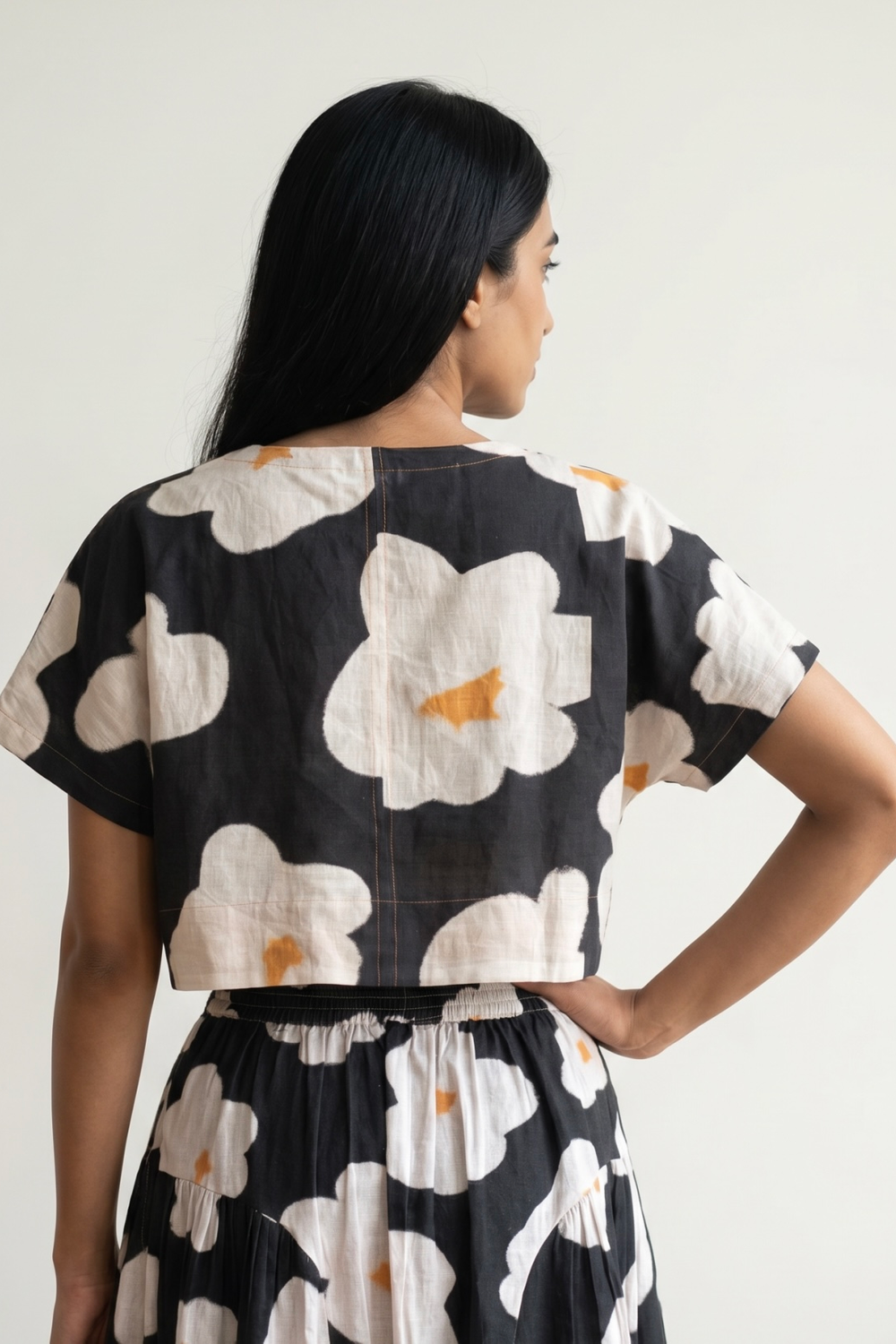 VELORA FLORA PRINTED SET