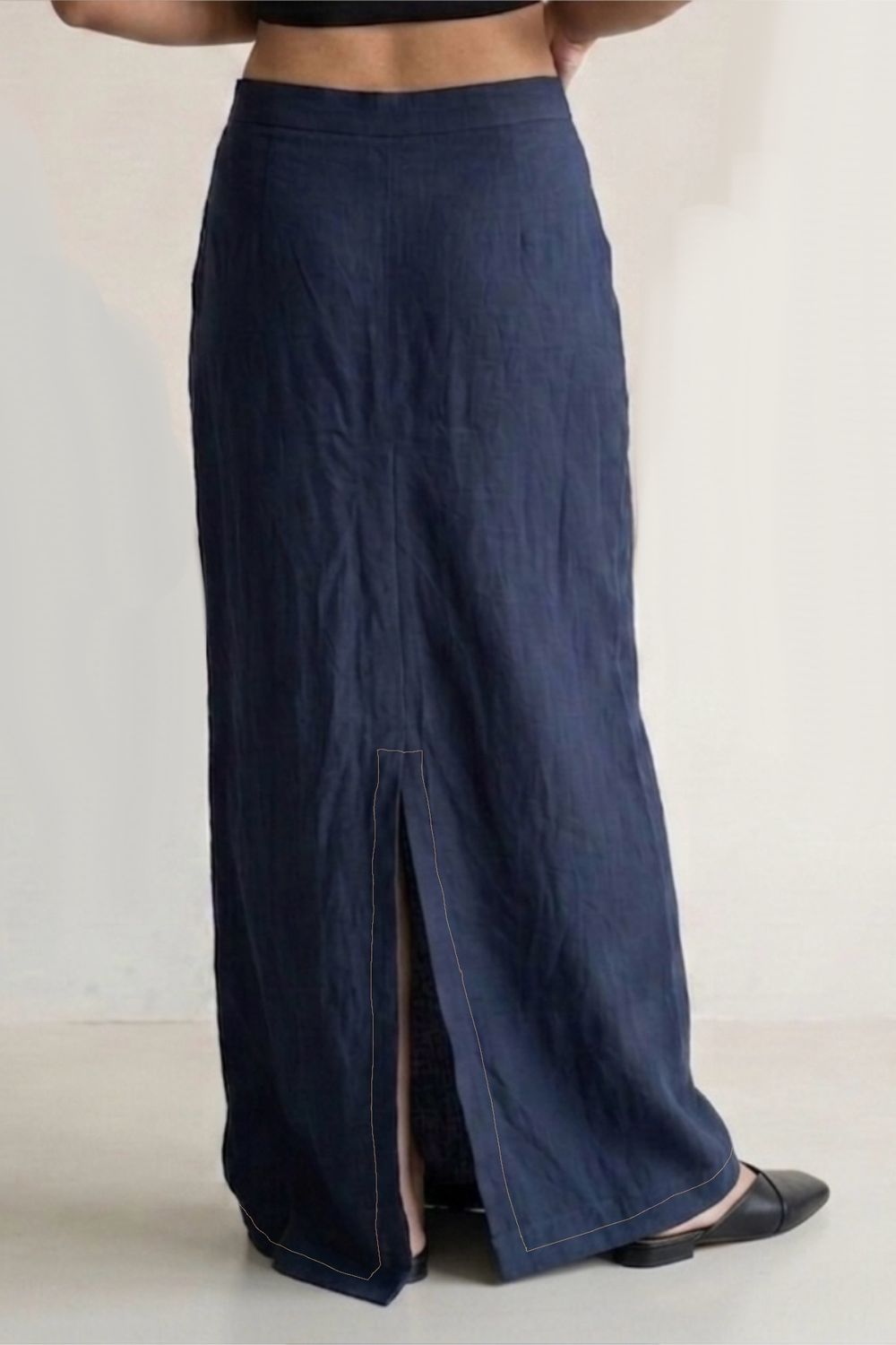 RENELLE MUTED INDIGO  SET