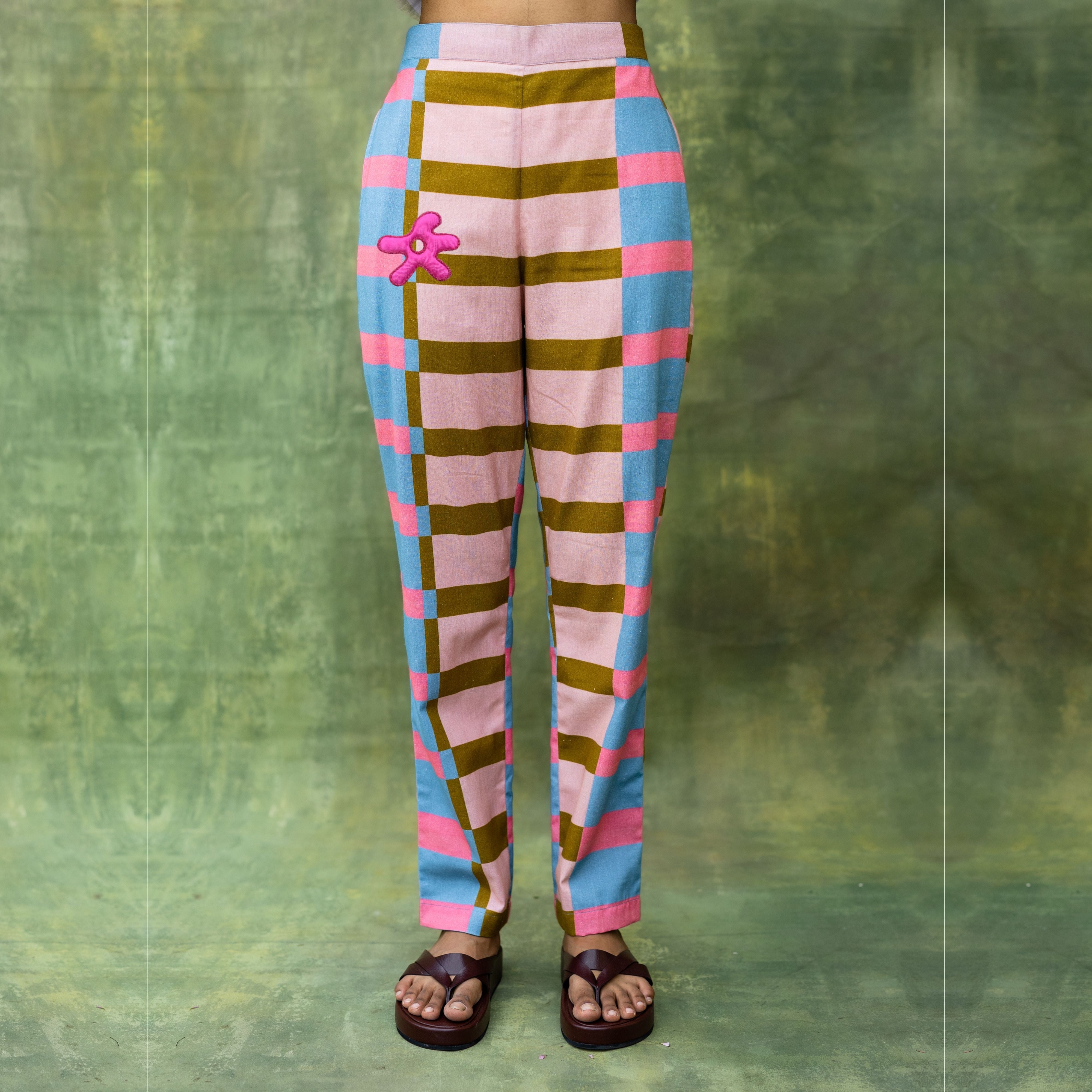 Waris Striped Pants