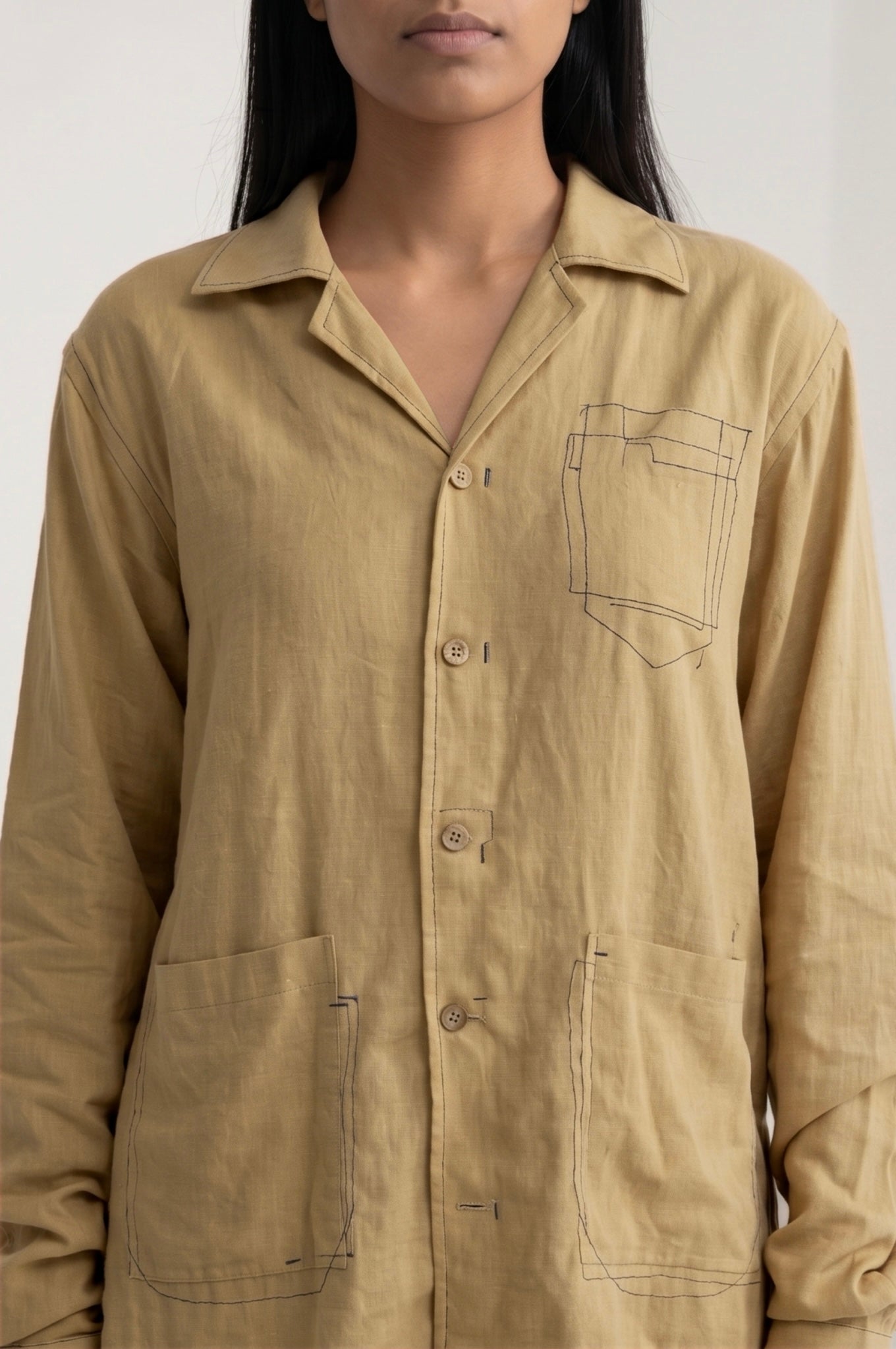 RENELLE BEIGE SHIRT