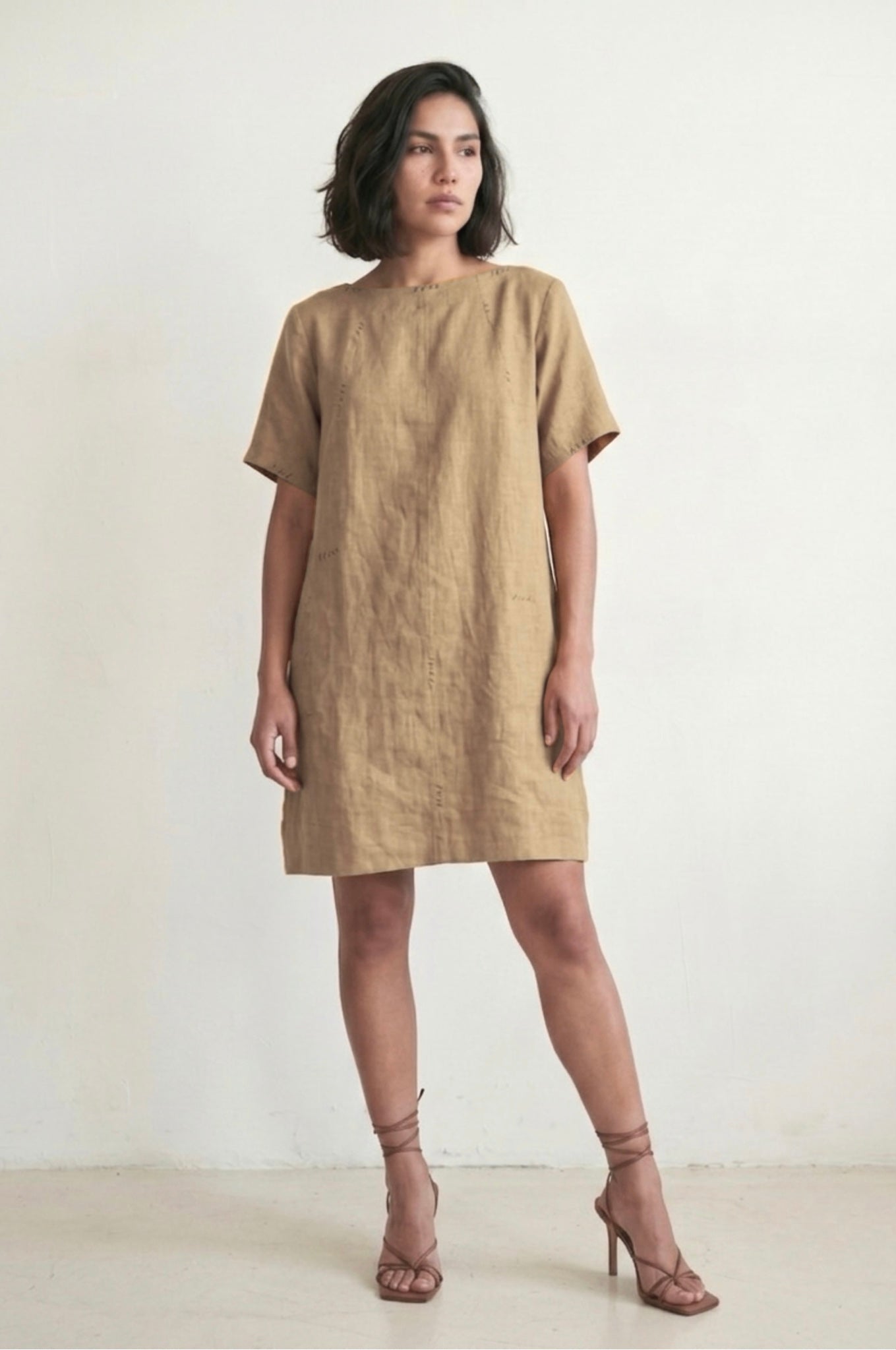 SORA BEIGE DRESS