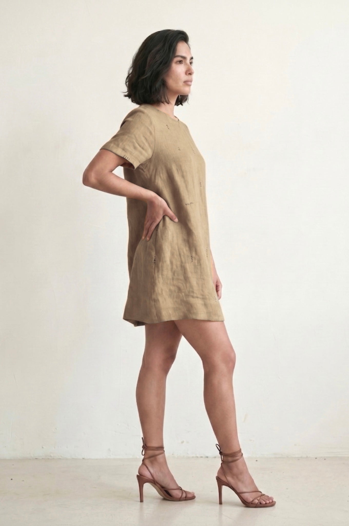 SORA BEIGE DRESS