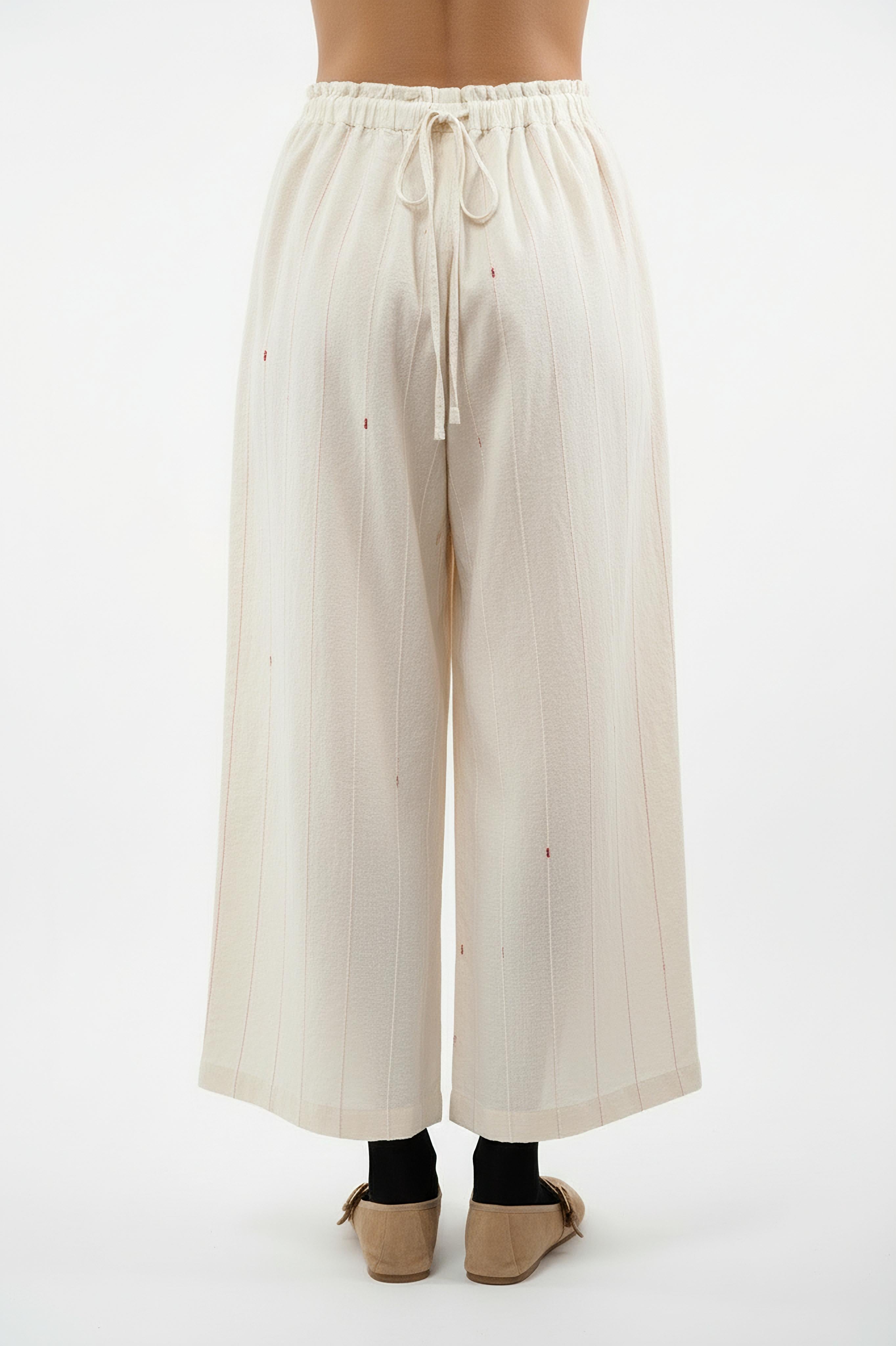 AURORA OFF-WHITE PANTS