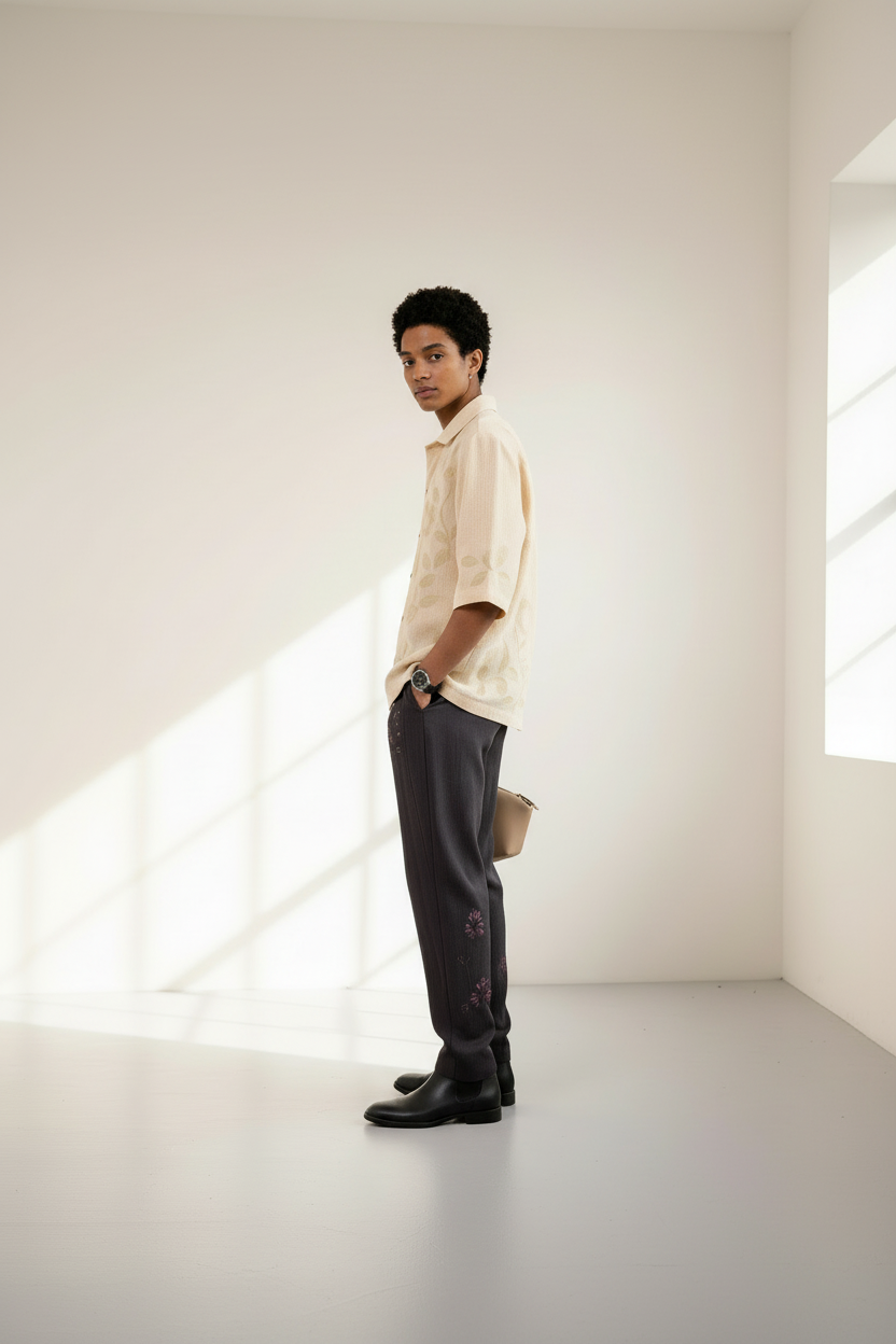 FLORIQUE BEIGE SHIRT