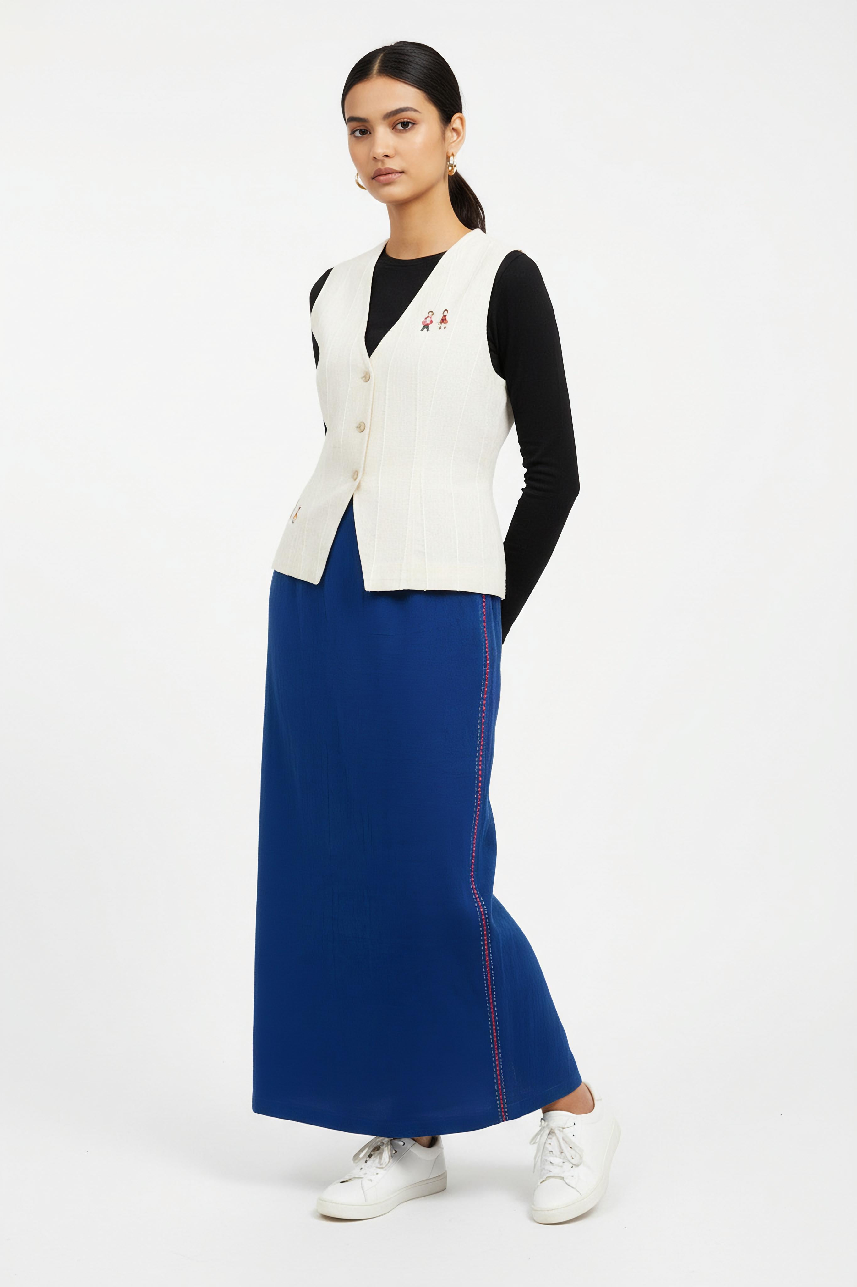 ABBY EMBROIDERED SKIRT