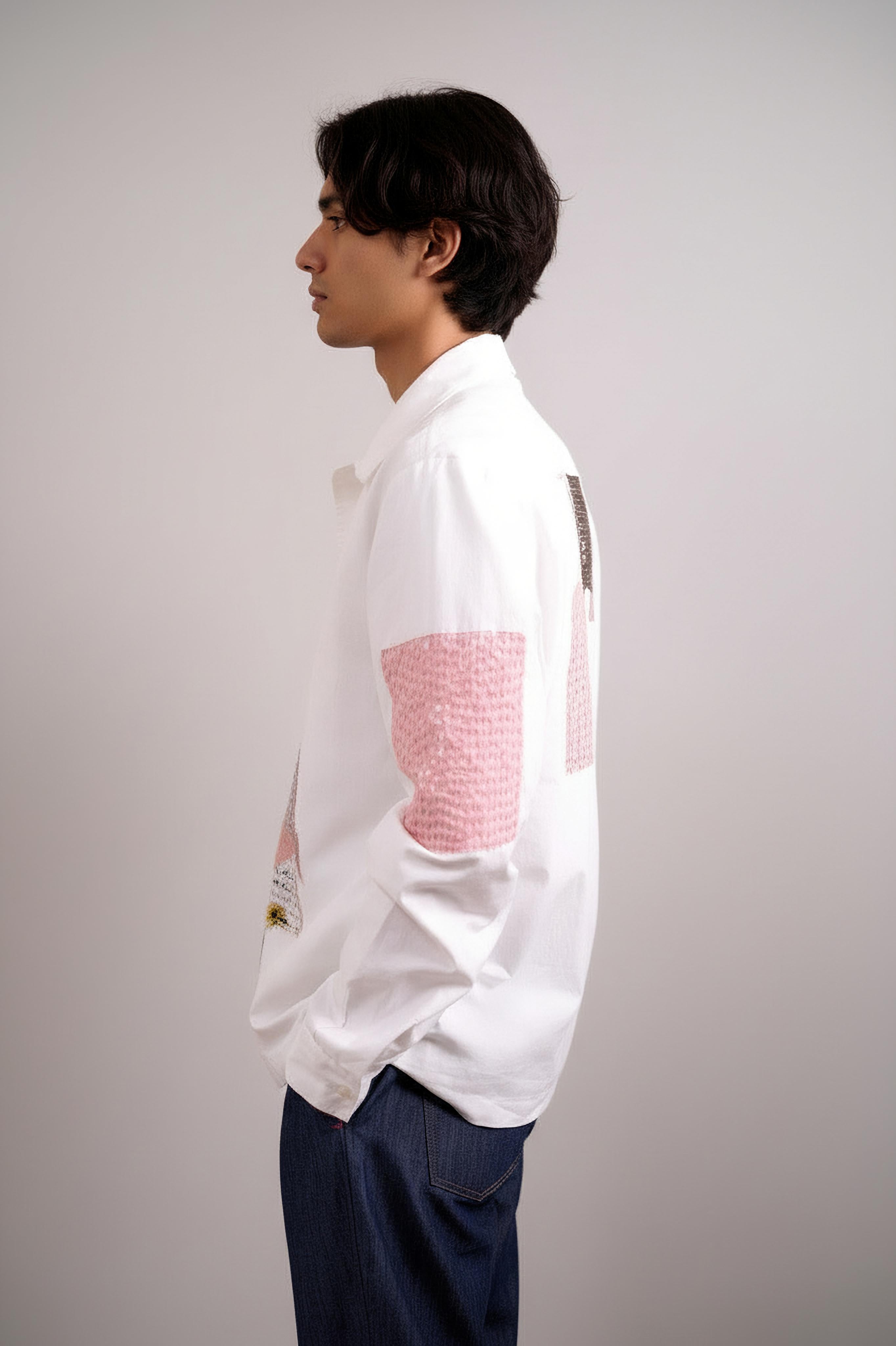 NOVELLE PATCHWORK SHIRT