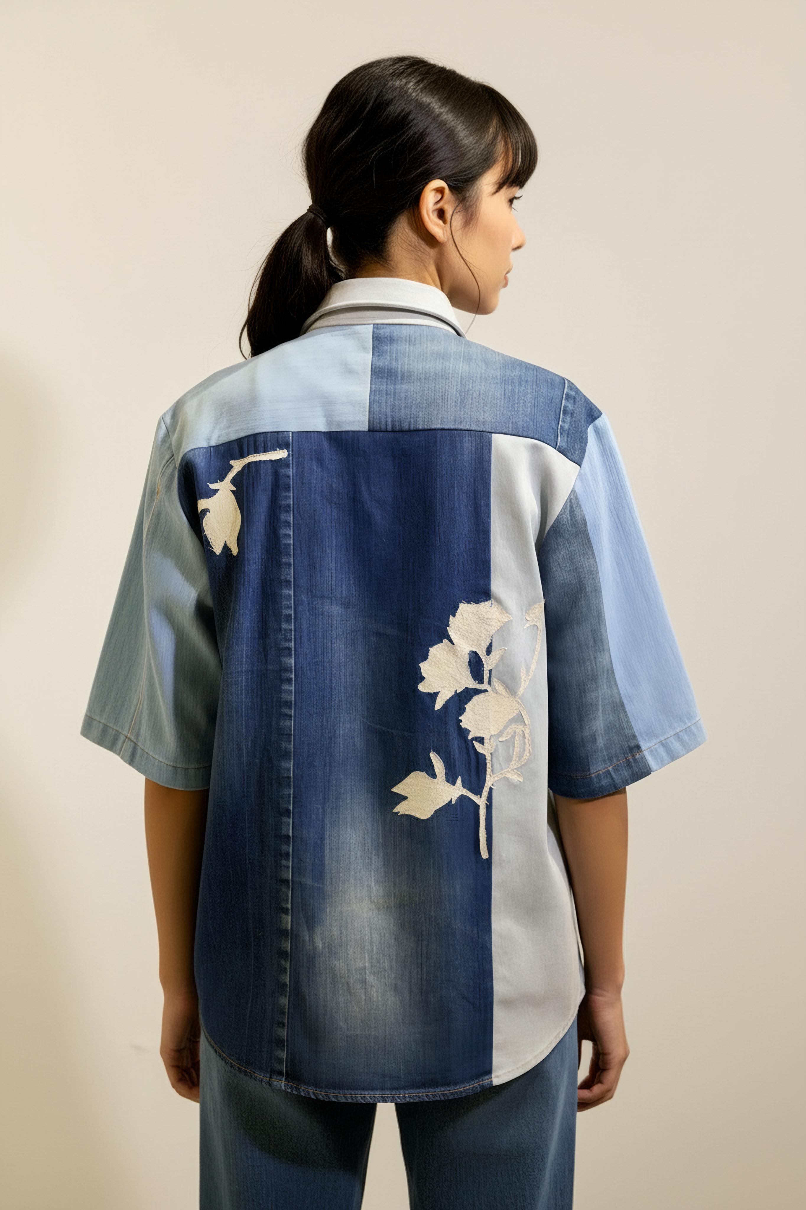 ANDES PANELLED SHIRT