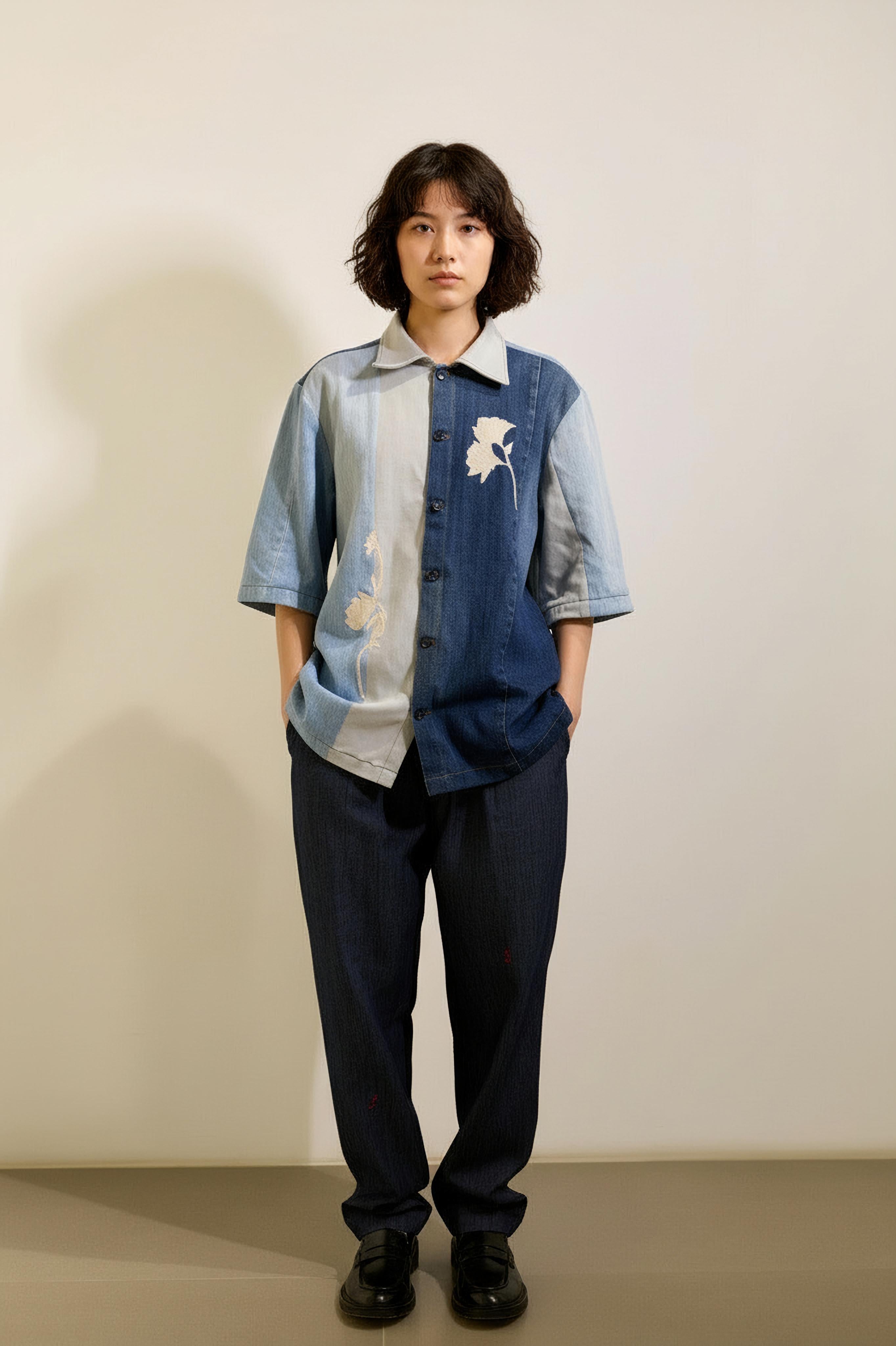 ANDES PANELLED SHIRT