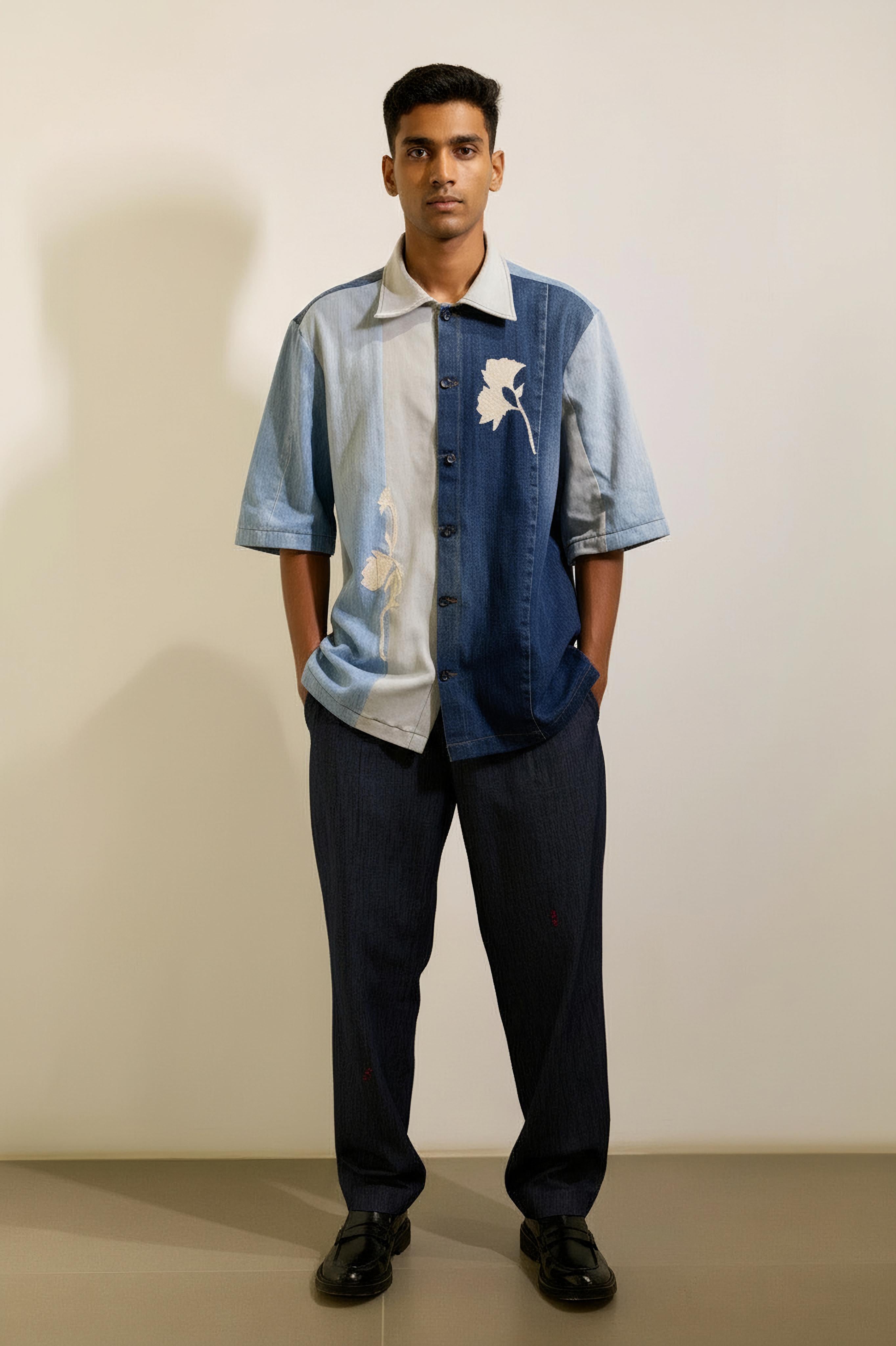 ANDES PANELLED SHIRT