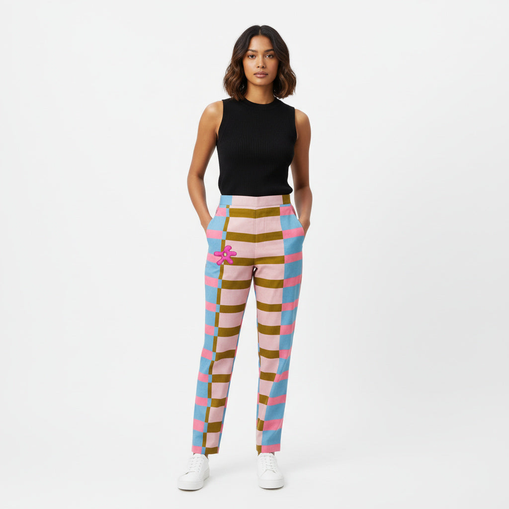 Waris Striped Pants